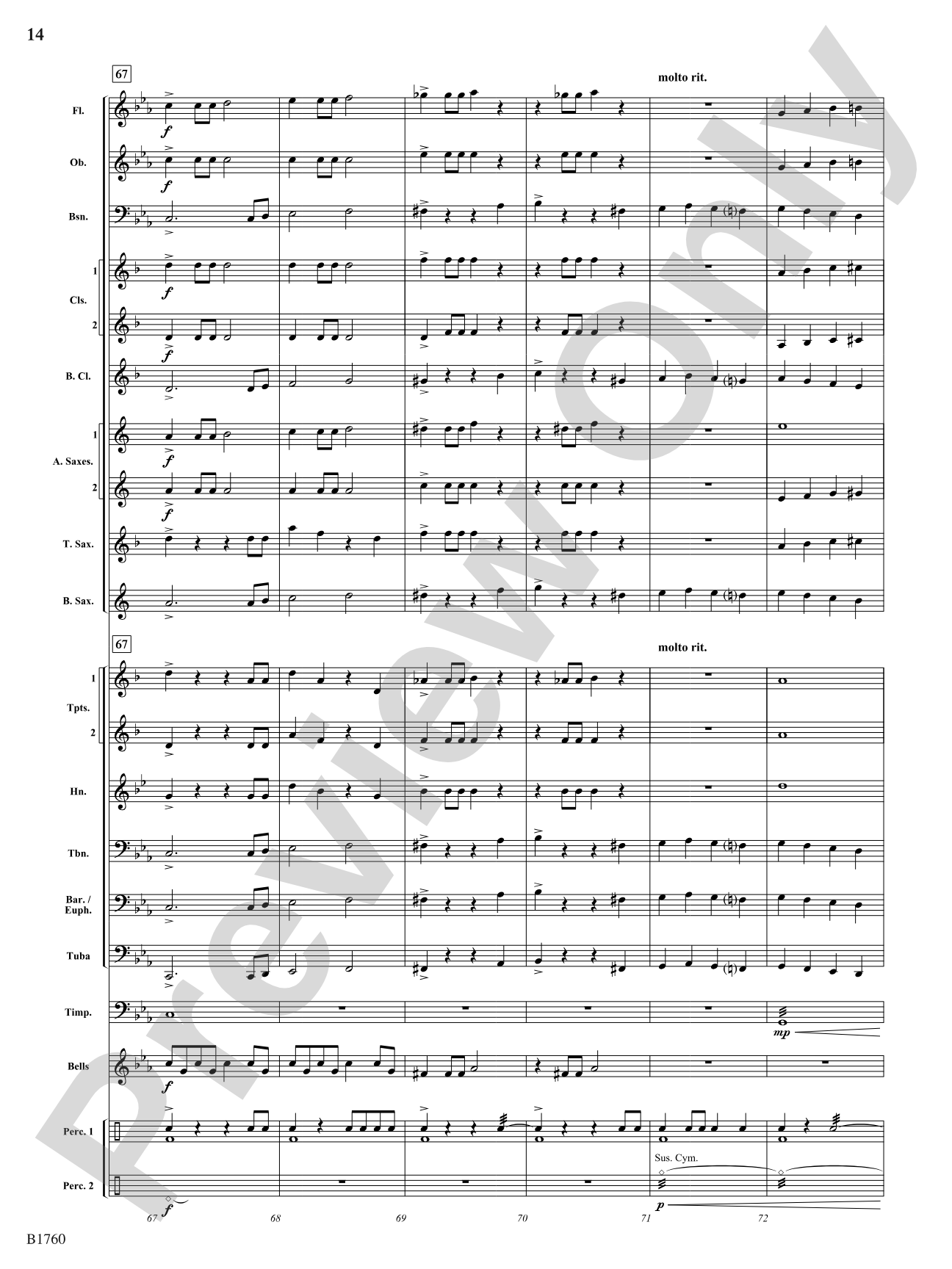 Monsterville: Concert Band Conductor Score & Parts