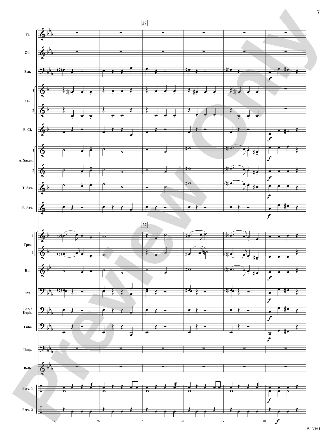 Monsterville: Concert Band Conductor Score & Parts