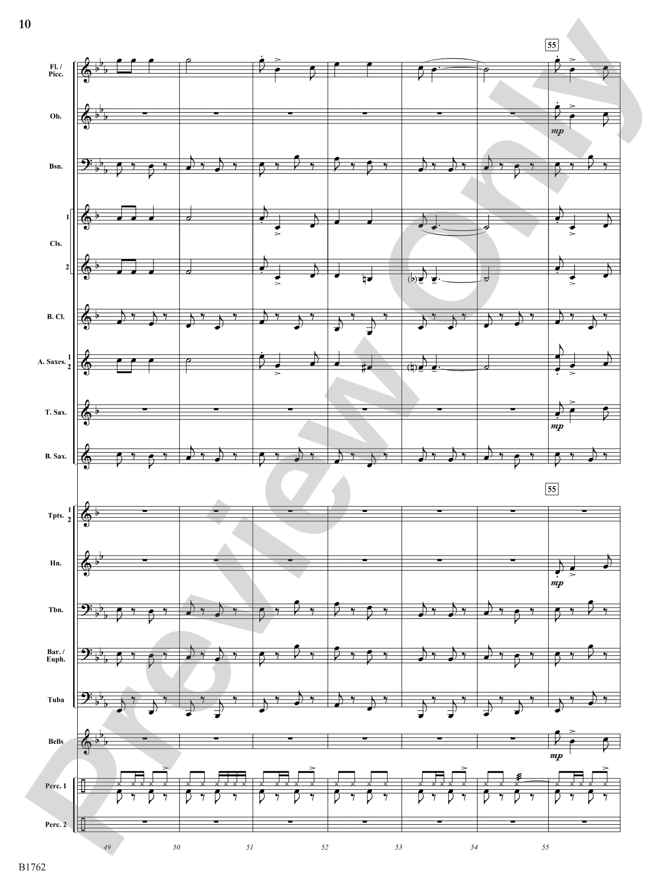The Golden Thirteen: Concert Band Conductor Score & Parts