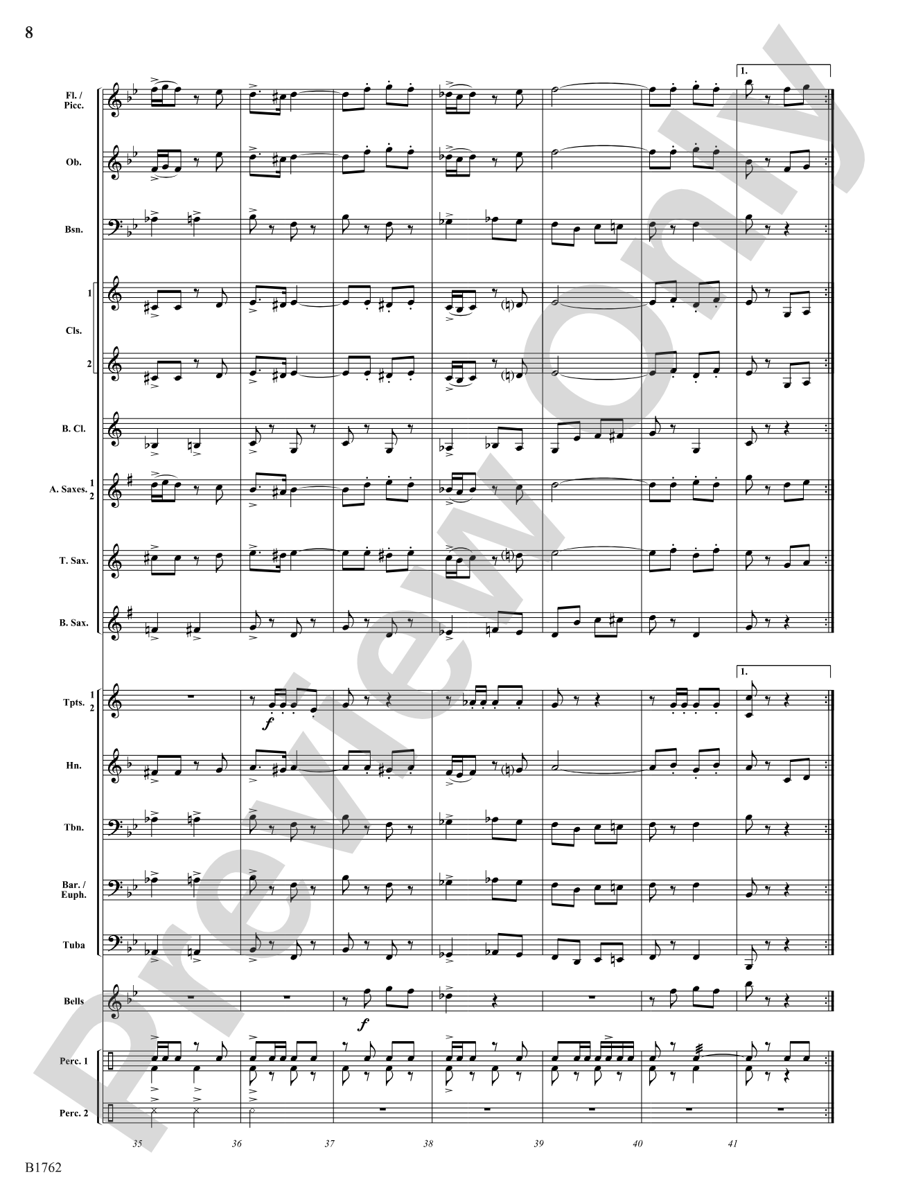 The Golden Thirteen: Concert Band Conductor Score & Parts