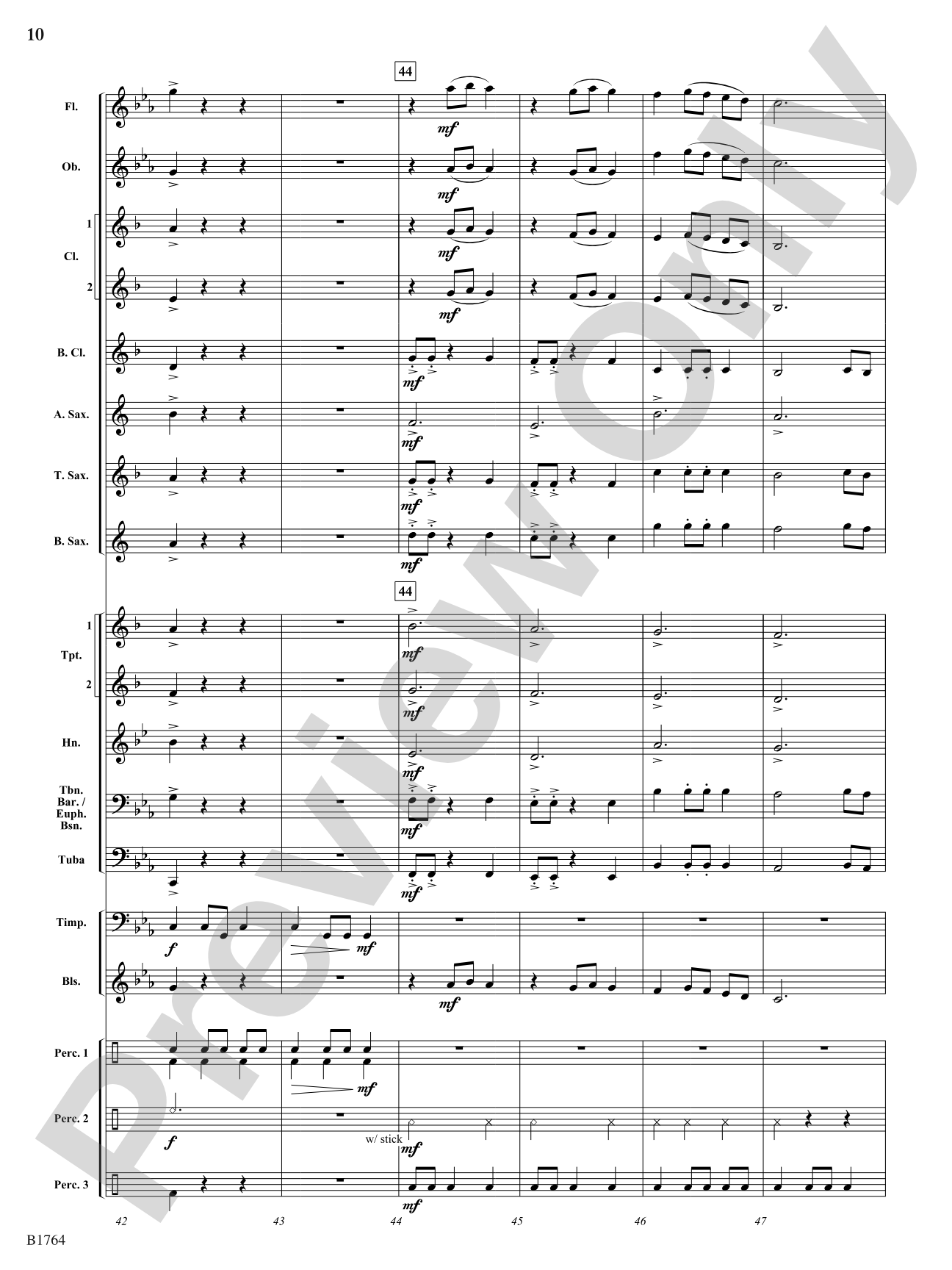 The Oncoming Storm: Concert Band Conductor Score & Parts