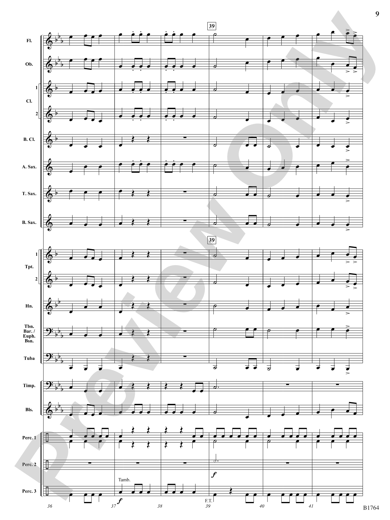 The Oncoming Storm: Concert Band Conductor Score & Parts