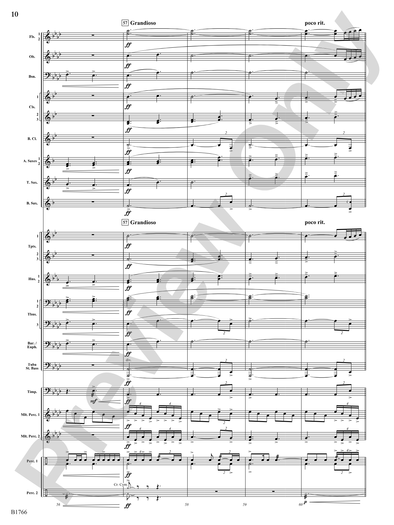 Niagara Falls: Concert Band Conductor Score & Parts