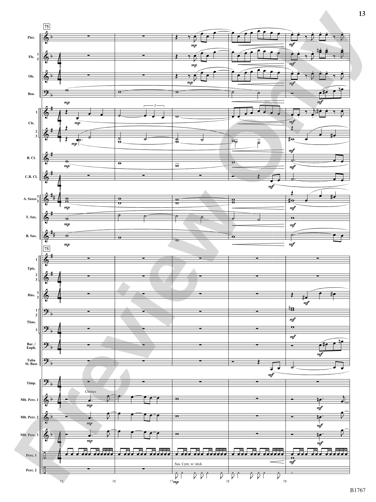 Pikes Peak: Concert Band Conductor Score & Parts