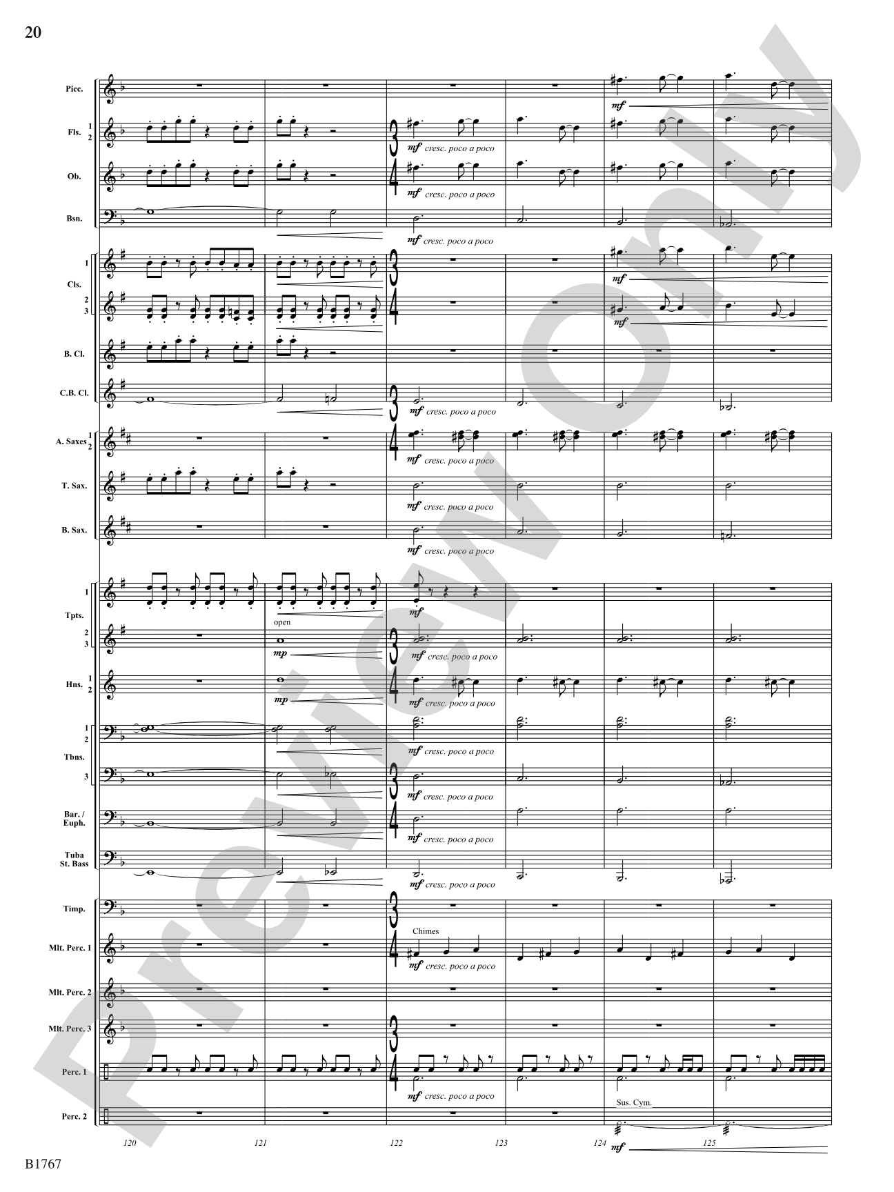 Pikes Peak: Concert Band Conductor Score & Parts