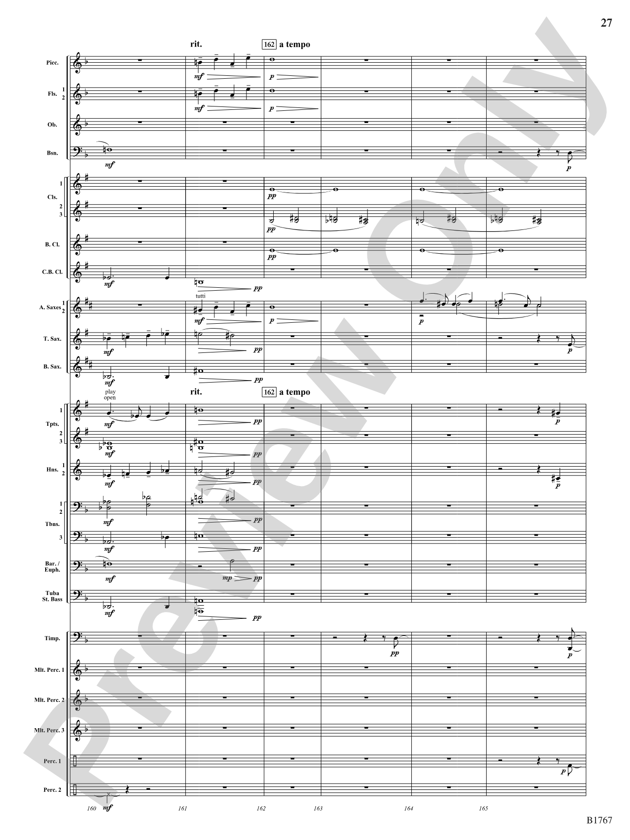 Pikes Peak: Concert Band Conductor Score & Parts