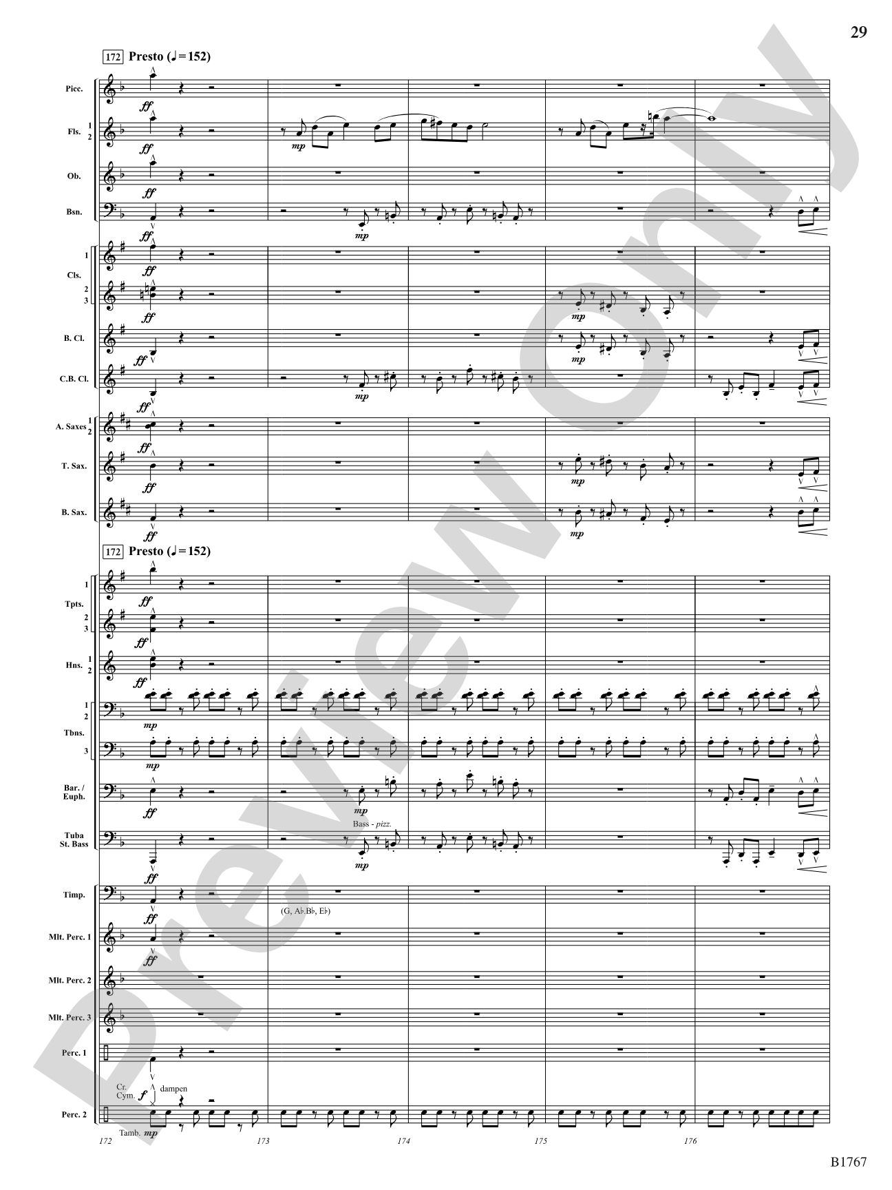 Pikes Peak: Concert Band Conductor Score & Parts