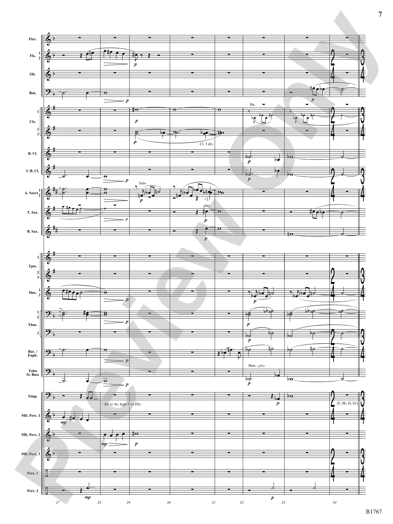Pikes Peak: Concert Band Conductor Score & Parts