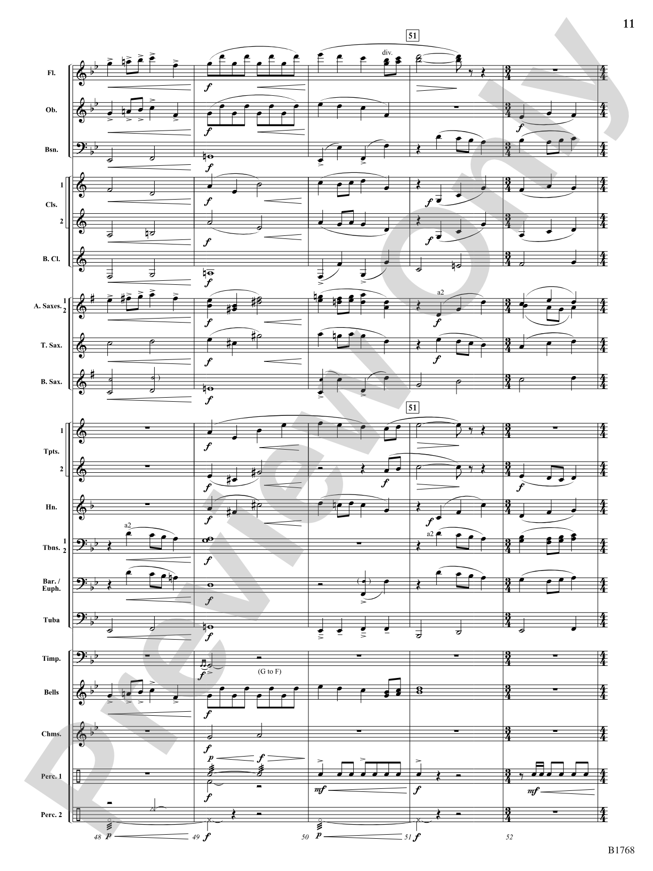 Force Field: Concert Band Conductor Score & Parts