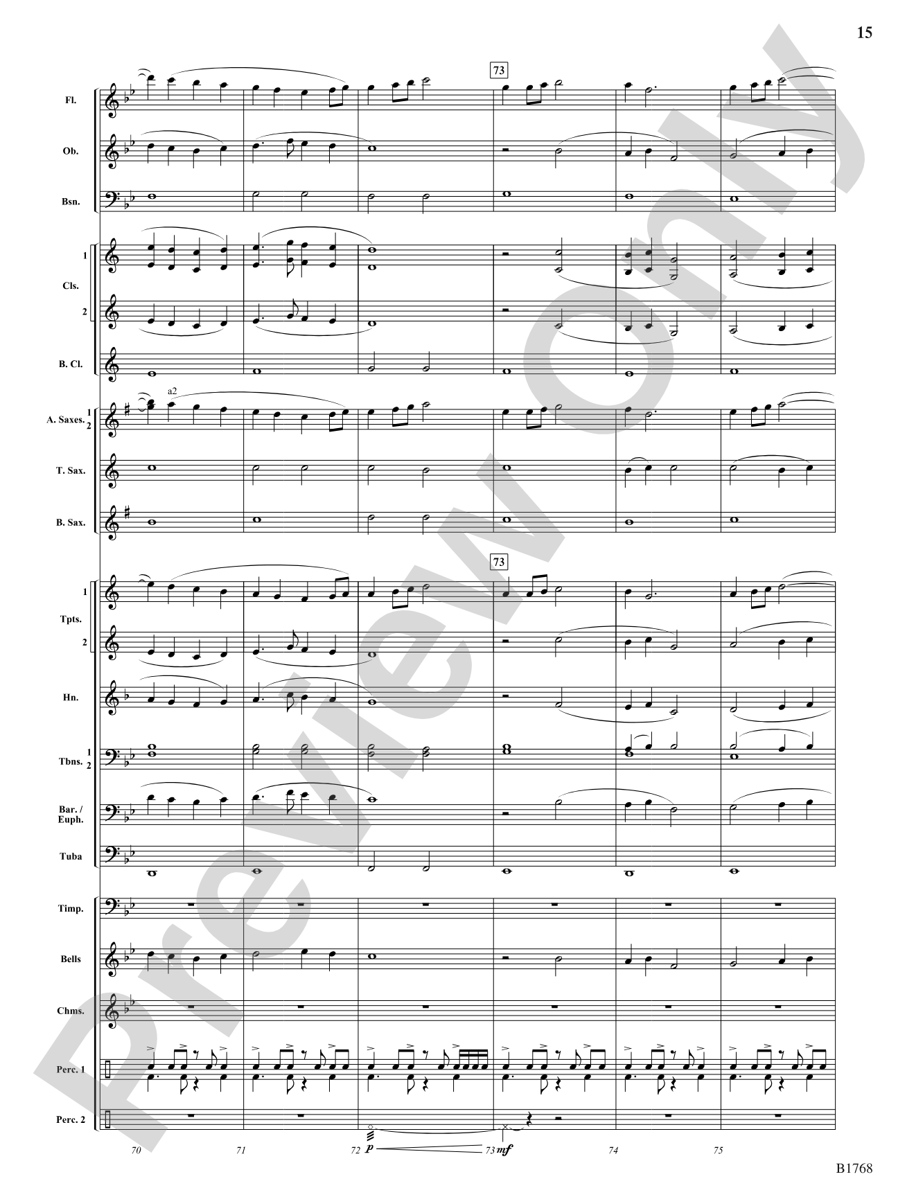 Force Field: Concert Band Conductor Score & Parts