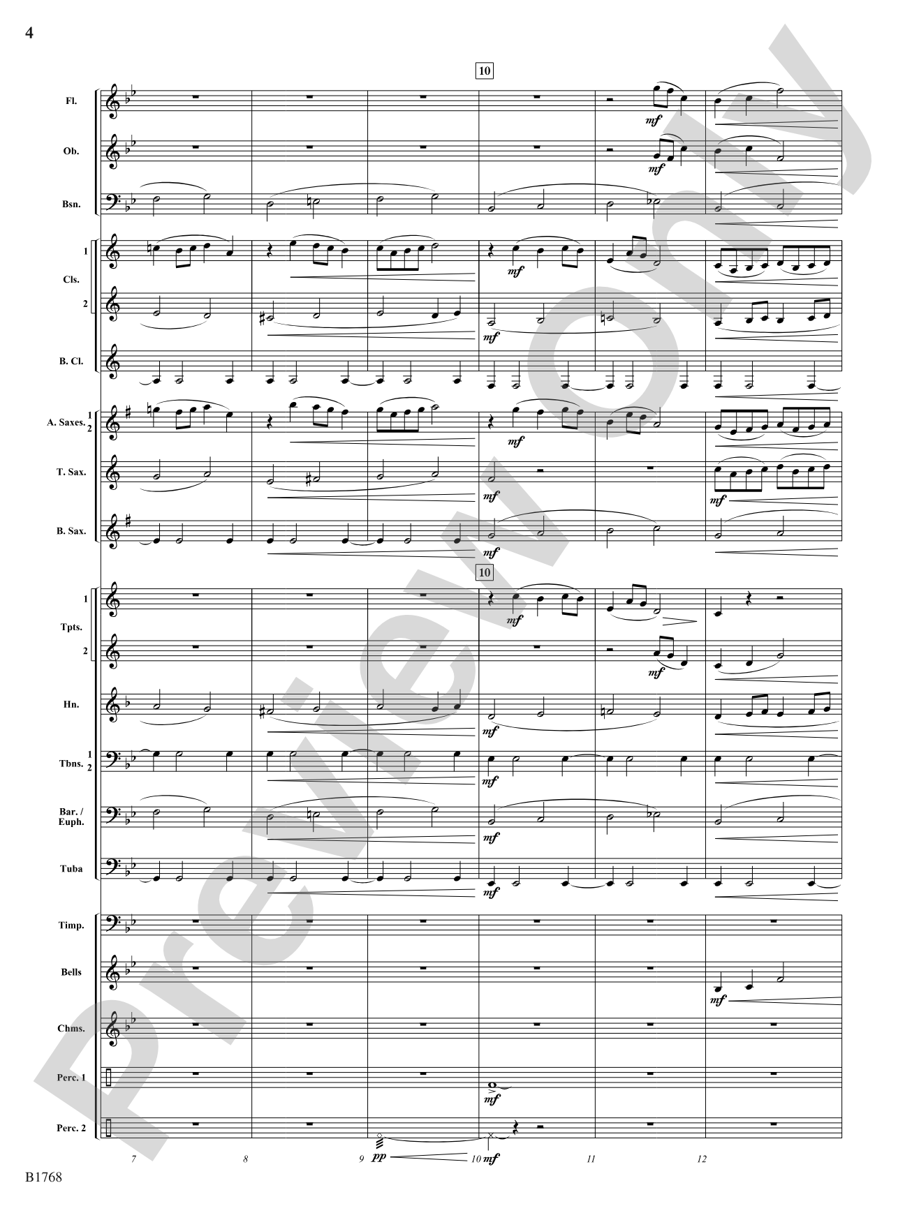Force Field: Concert Band Conductor Score & Parts