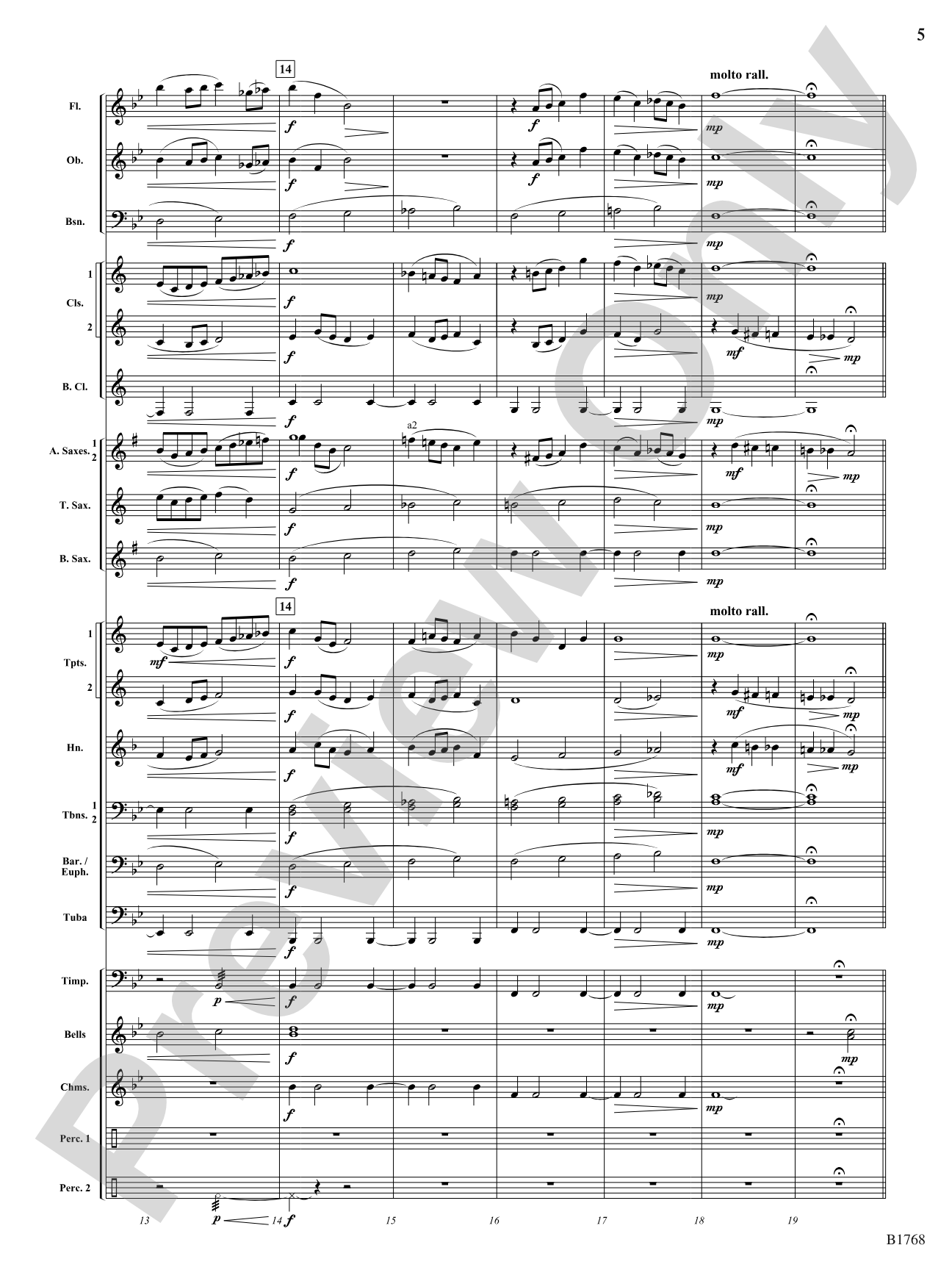 Force Field: Concert Band Conductor Score & Parts