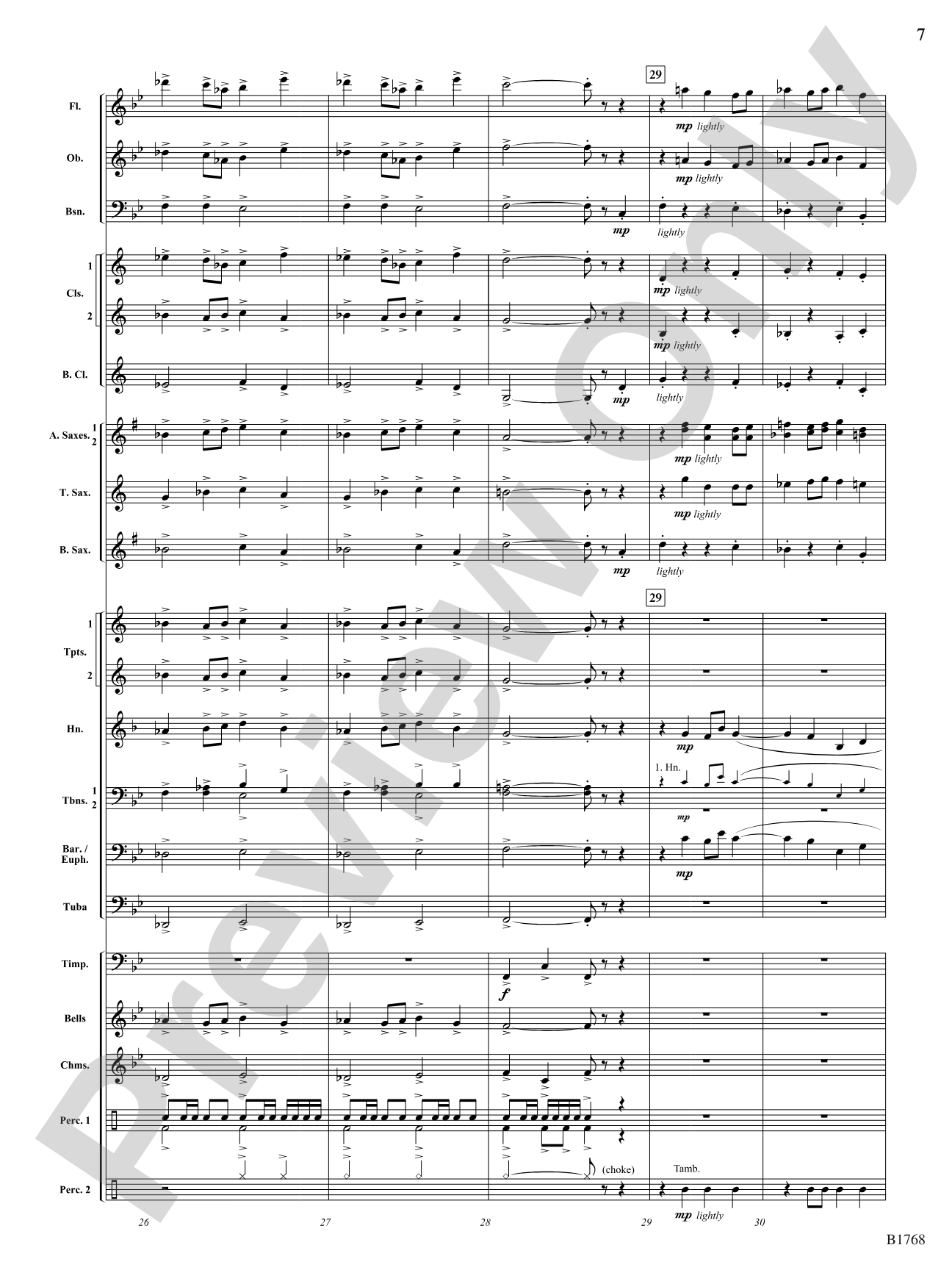 Force Field: Concert Band Conductor Score & Parts