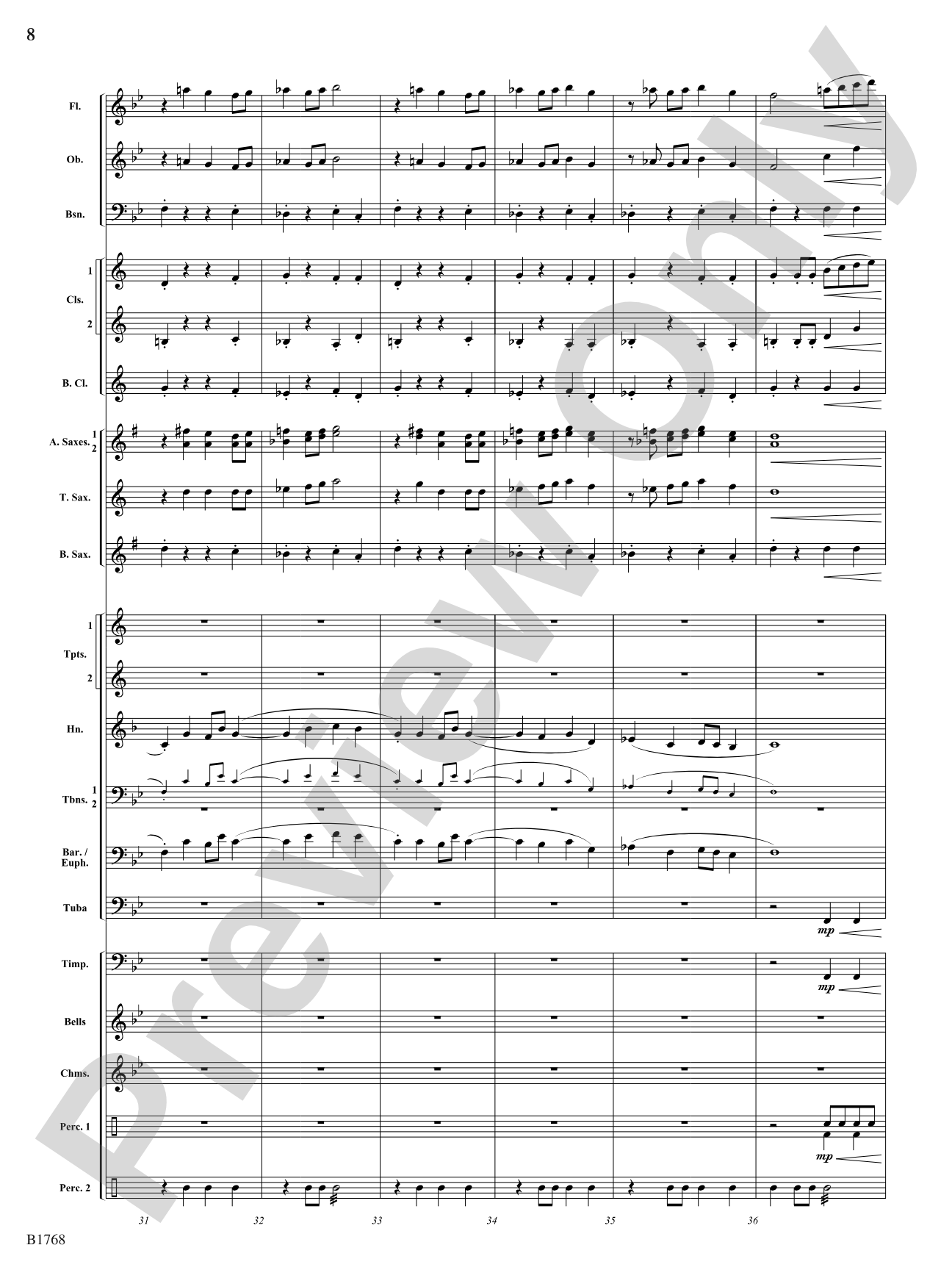 Force Field: Concert Band Conductor Score & Parts