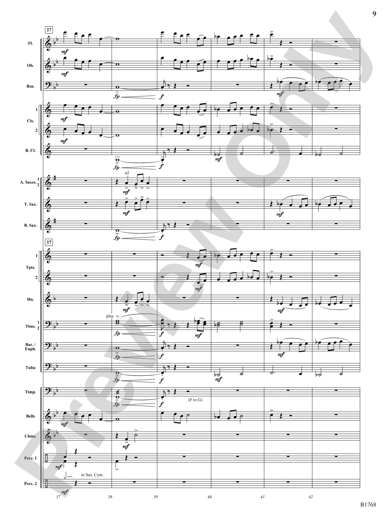 Force Field: Concert Band Conductor Score & Parts