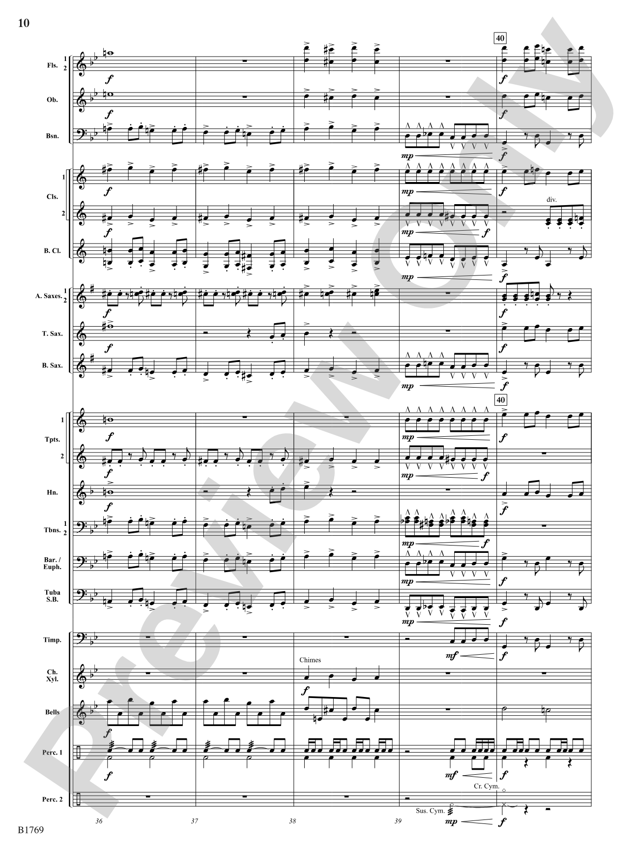 3, 2, 1...: Concert Band Conductor Score & Parts