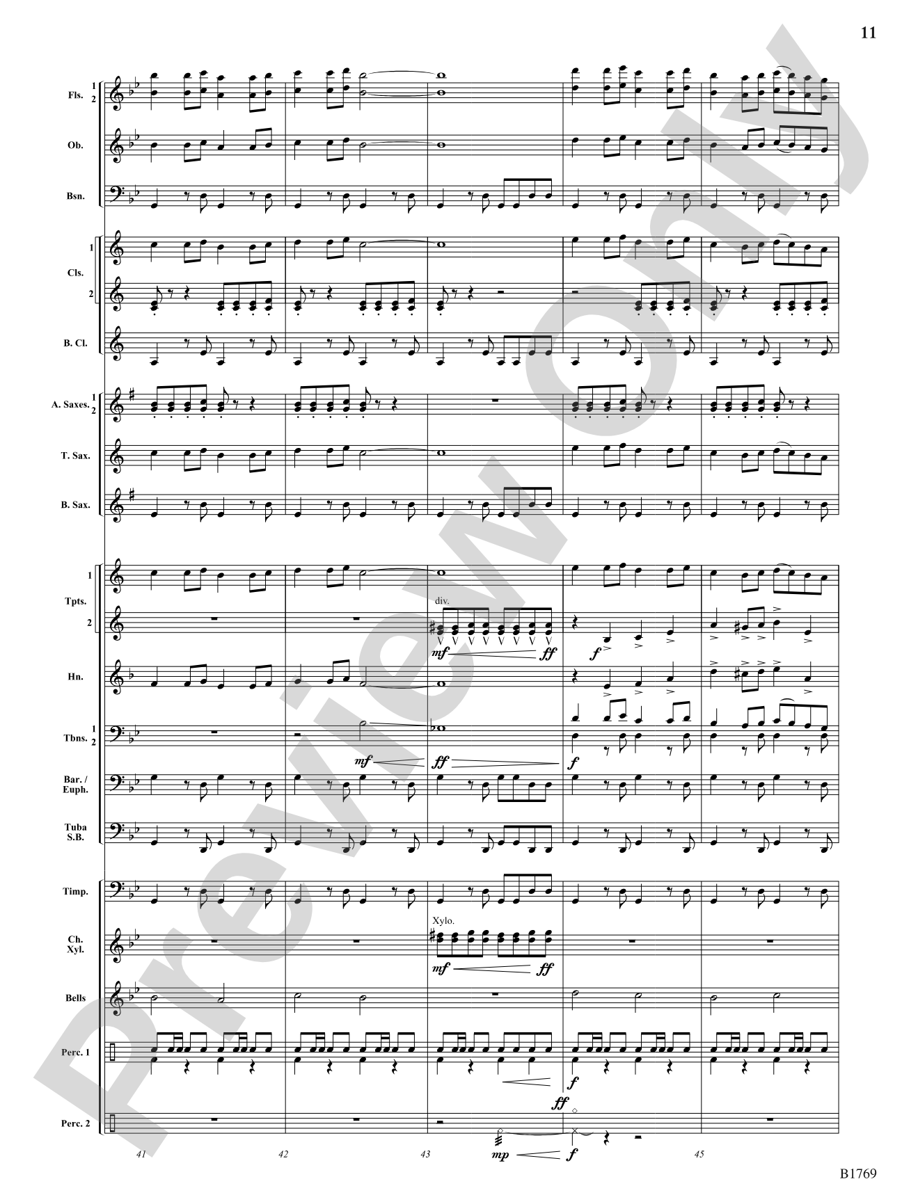 3, 2, 1...: Concert Band Conductor Score & Parts