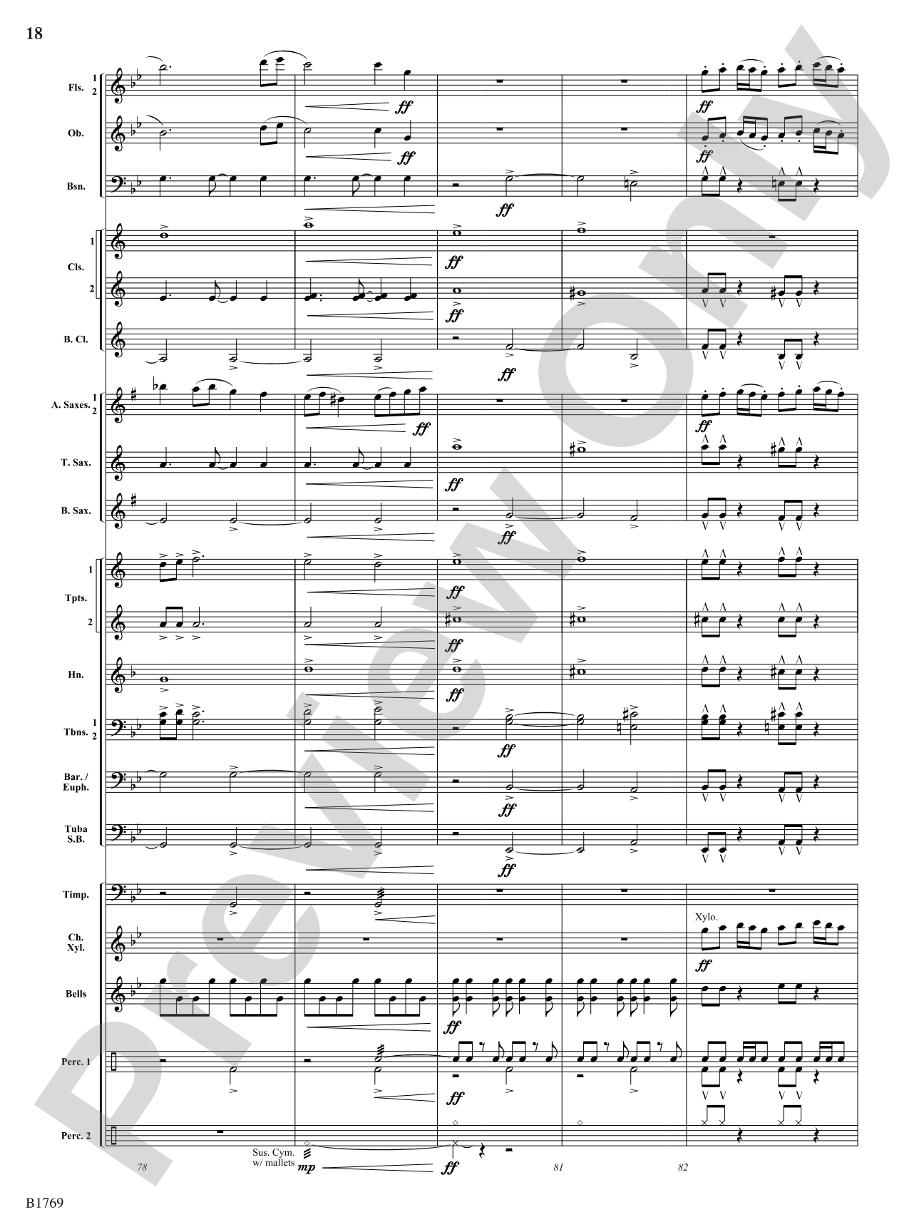 3, 2, 1...: Concert Band Conductor Score & Parts