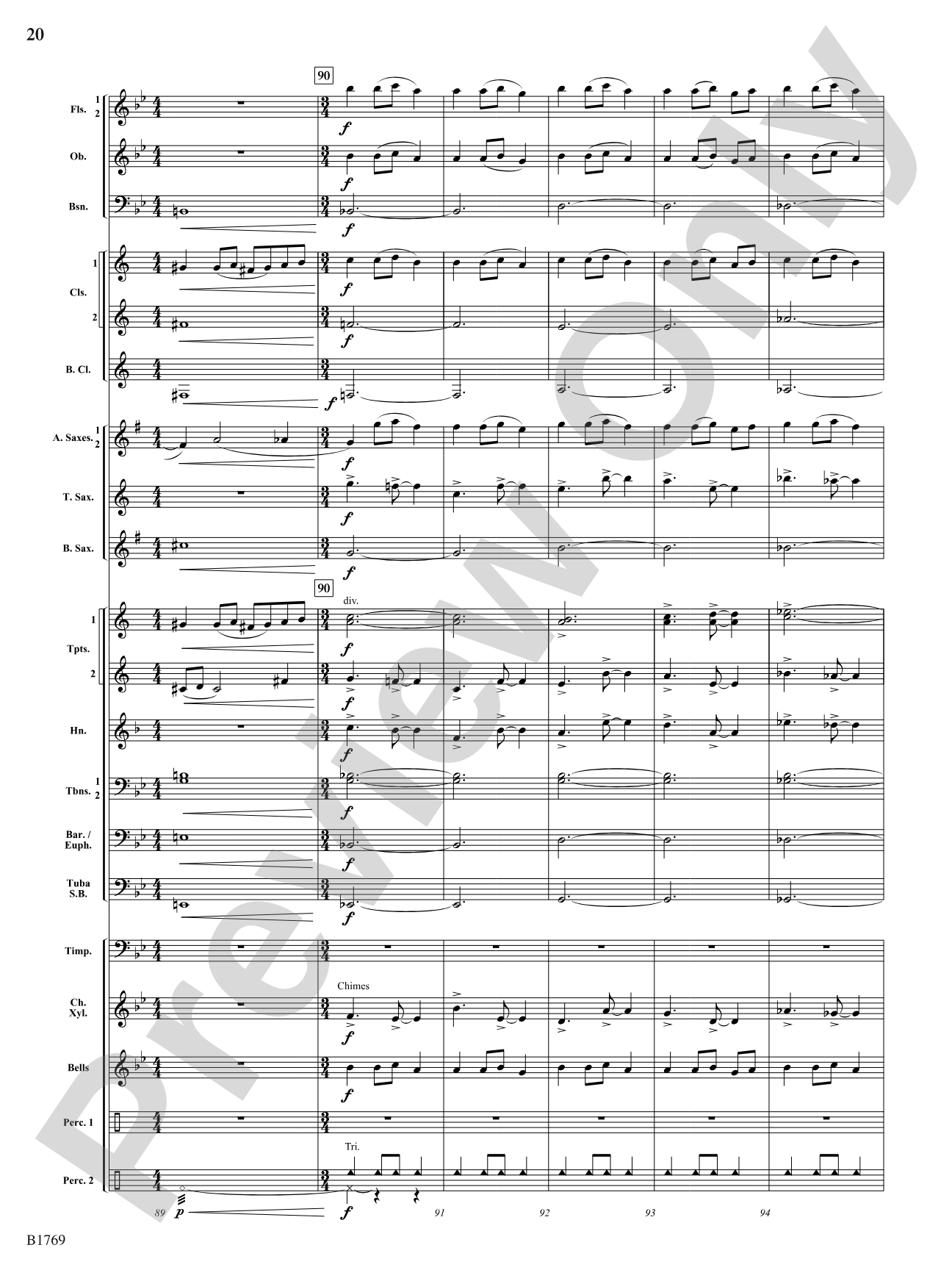 3, 2, 1...: Concert Band Conductor Score & Parts