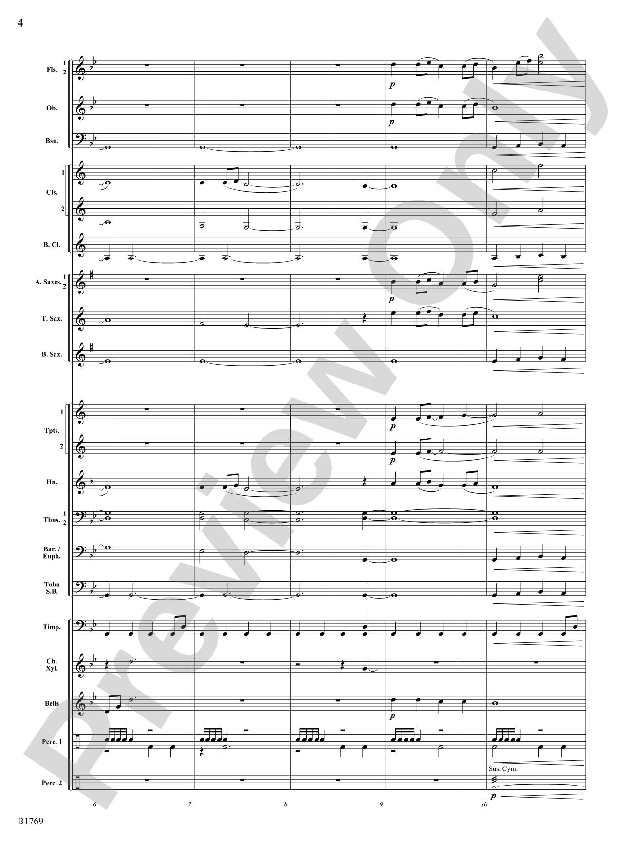 3, 2, 1...: Concert Band Conductor Score & Parts