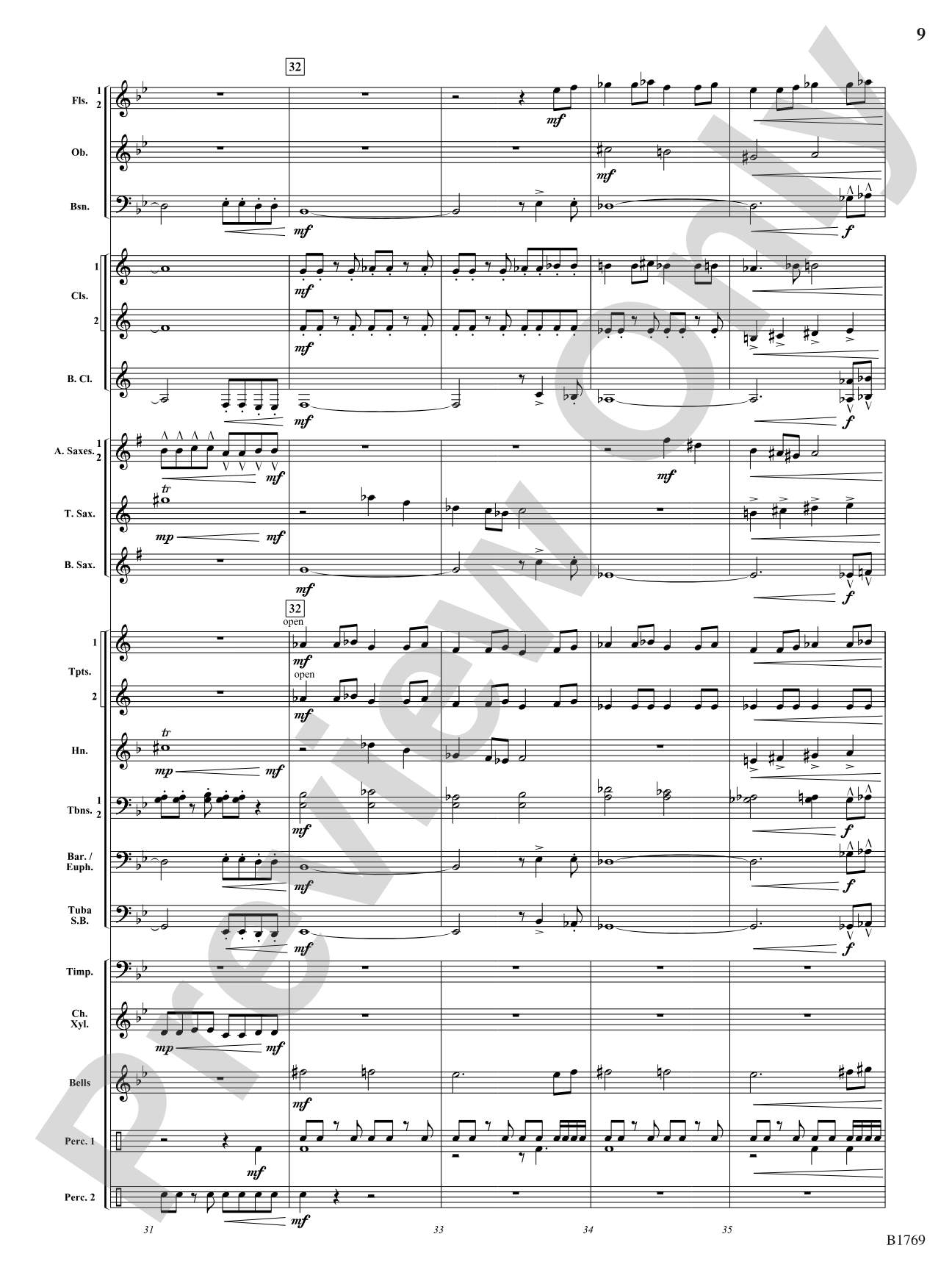 3, 2, 1...: Concert Band Conductor Score & Parts