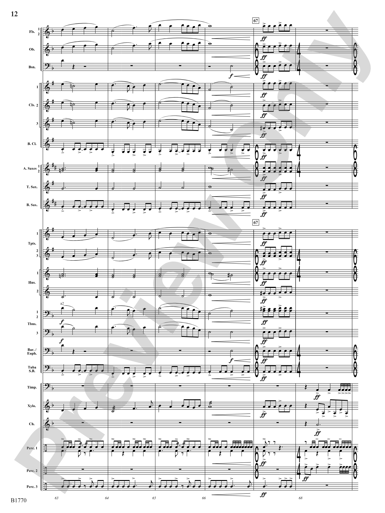 Forgotten Tales of the West: Concert Band Conductor Score & Parts