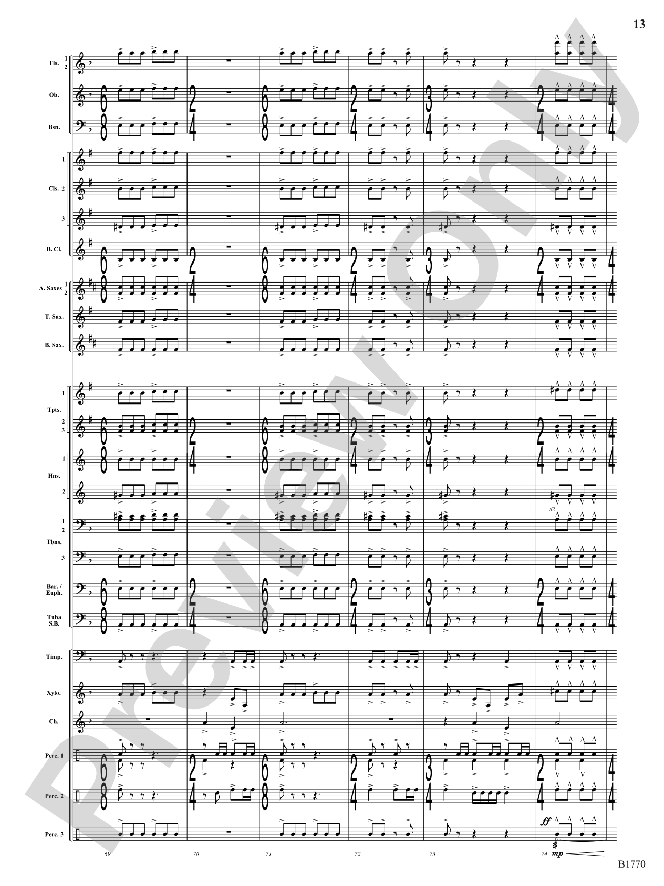 Forgotten Tales of the West: Concert Band Conductor Score & Parts