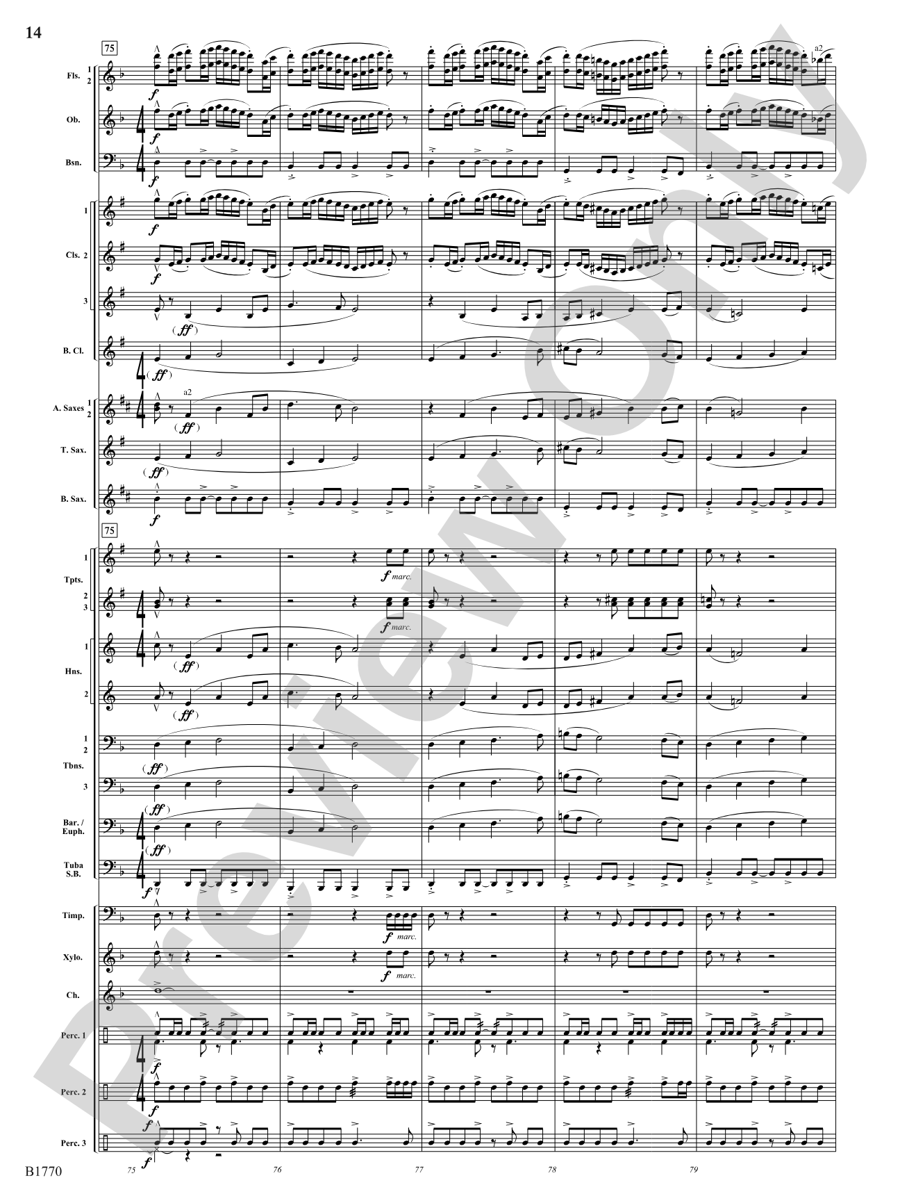 Forgotten Tales of the West: Concert Band Conductor Score & Parts