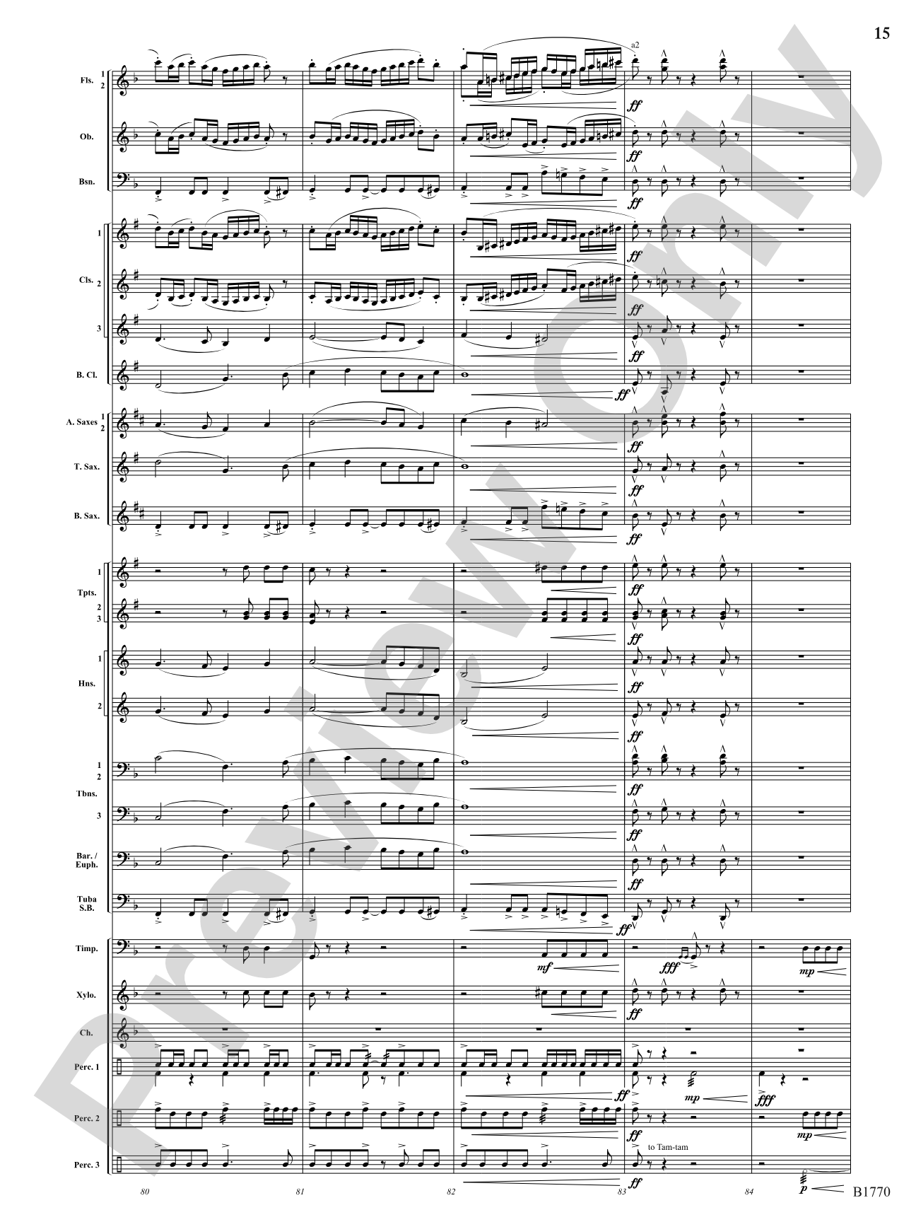 Forgotten Tales of the West: Concert Band Conductor Score & Parts