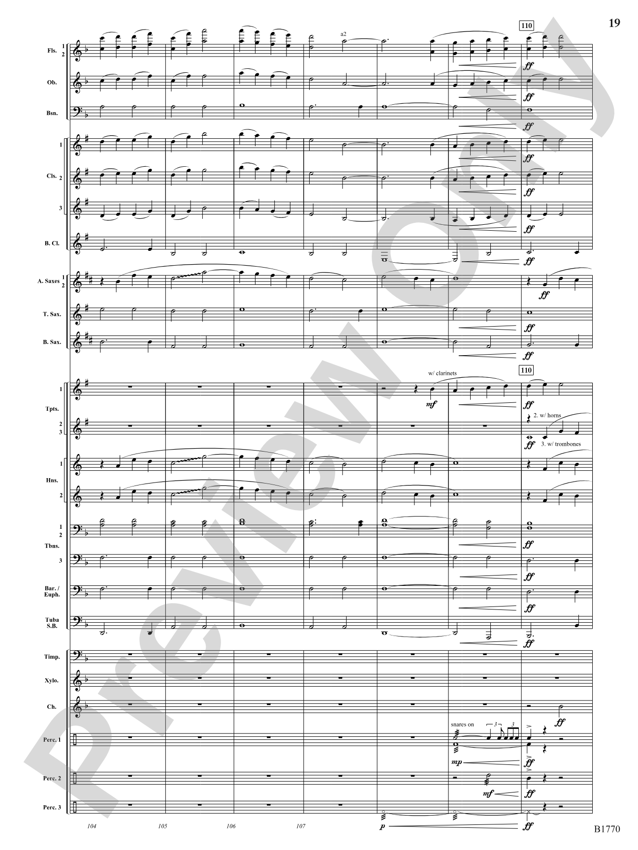 Forgotten Tales of the West: Concert Band Conductor Score & Parts