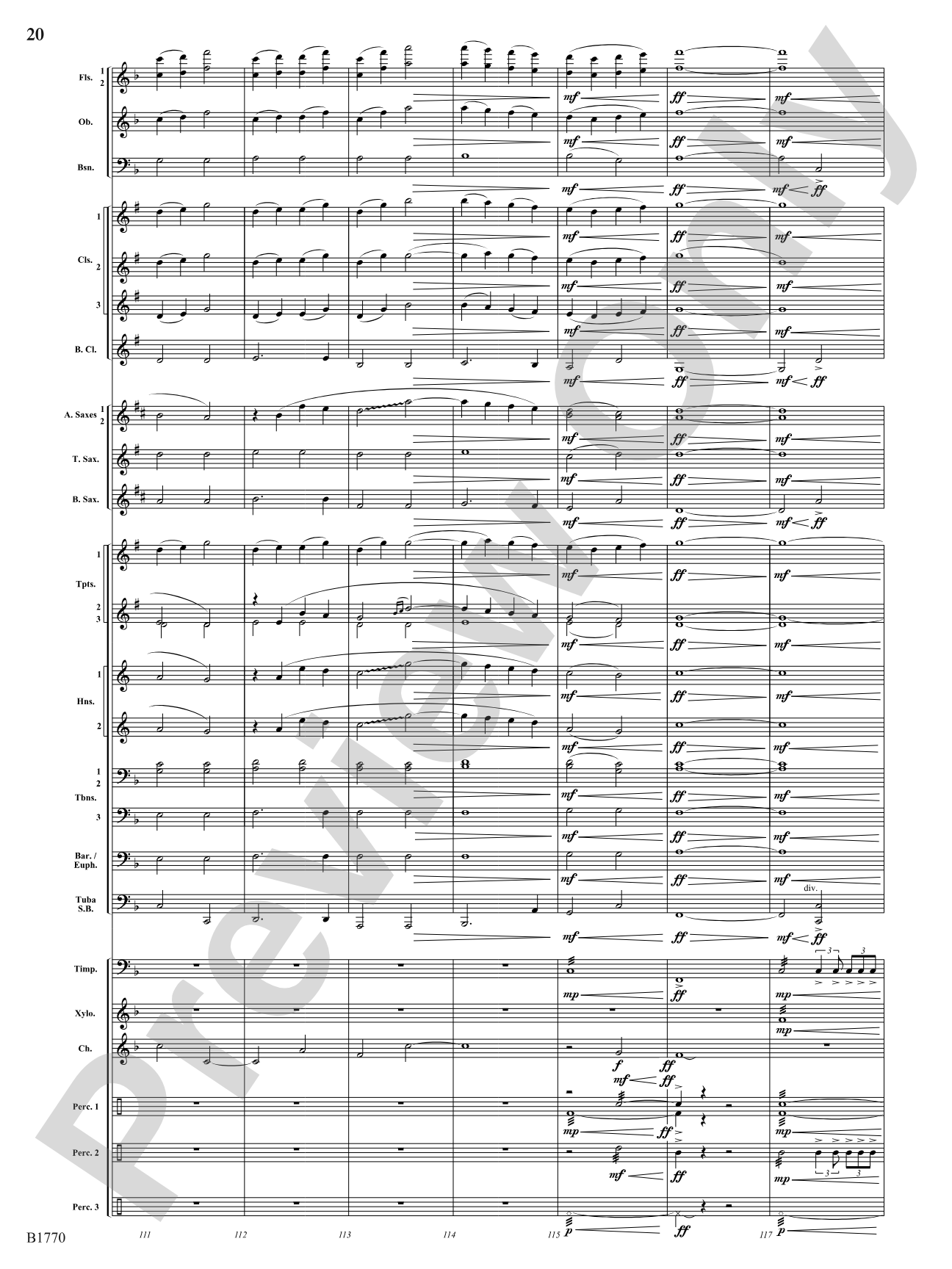 Forgotten Tales of the West: Concert Band Conductor Score & Parts