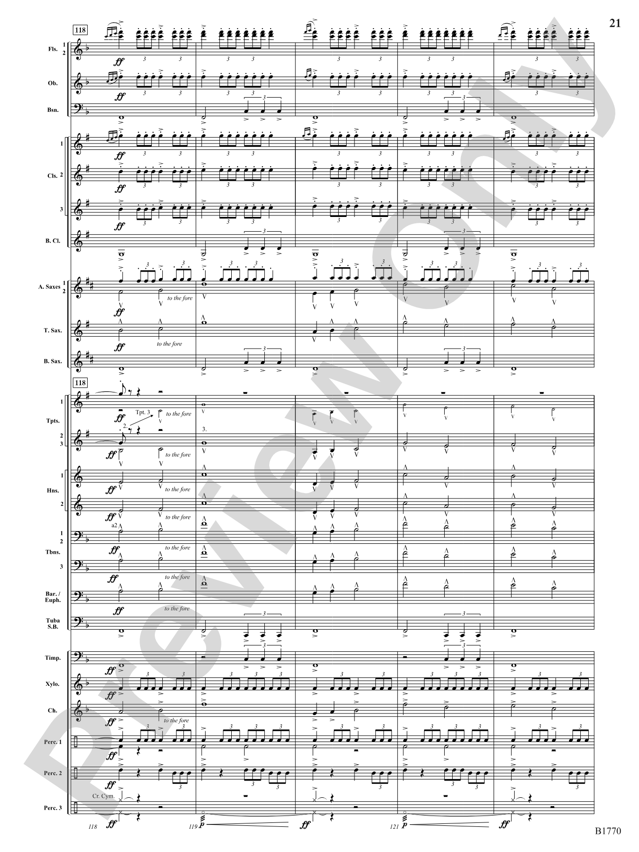 Forgotten Tales of the West: Concert Band Conductor Score & Parts