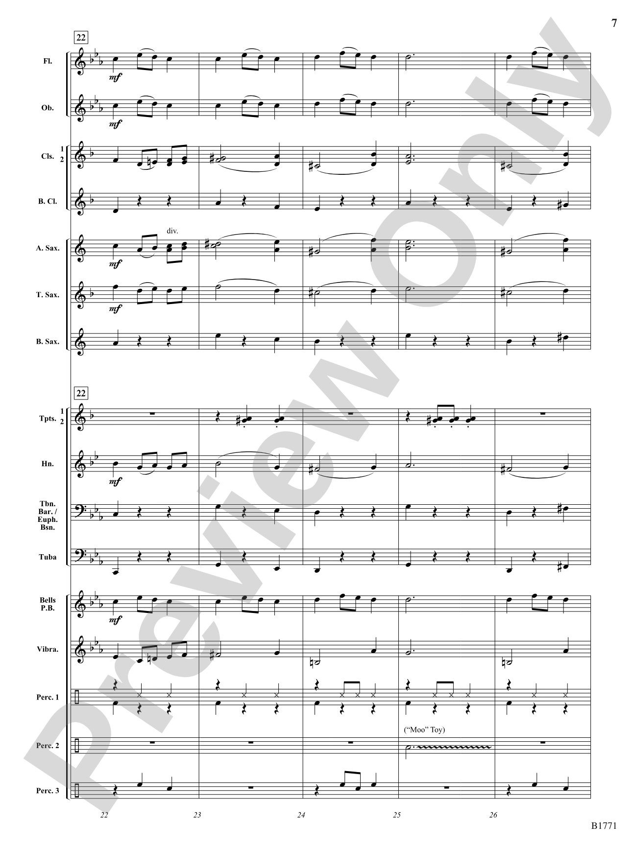 Abandoned Toy Shop: Concert Band Conductor Score & Parts