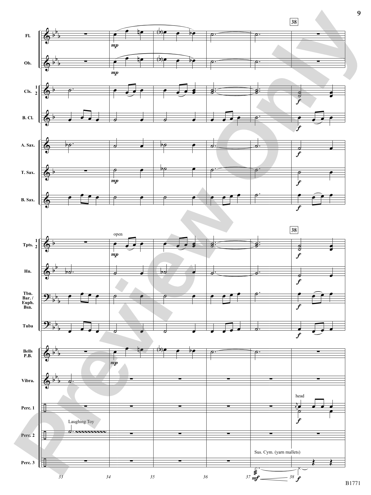 Abandoned Toy Shop: Concert Band Conductor Score & Parts