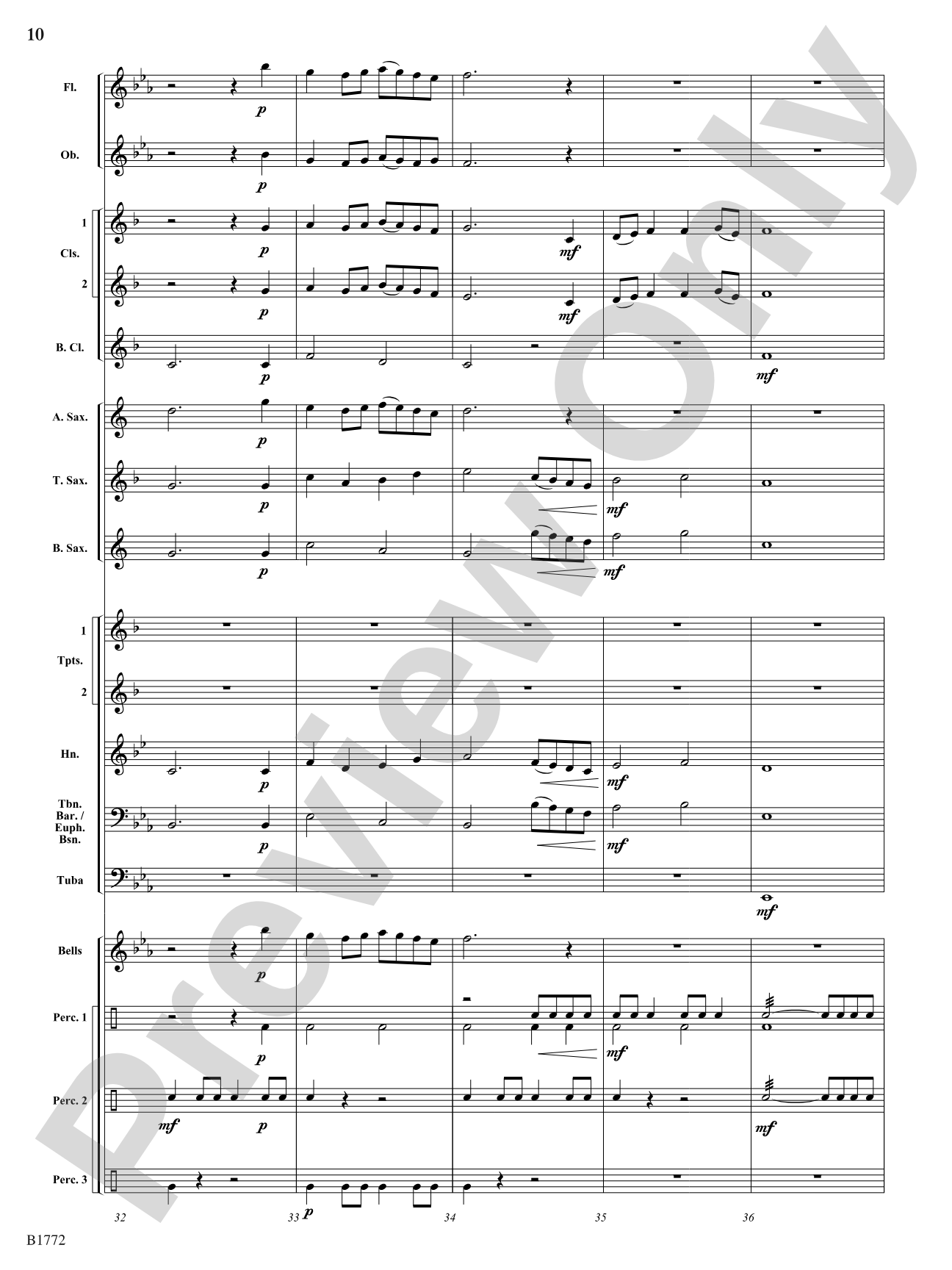 Alman: Concert Band Conductor Score & Parts
