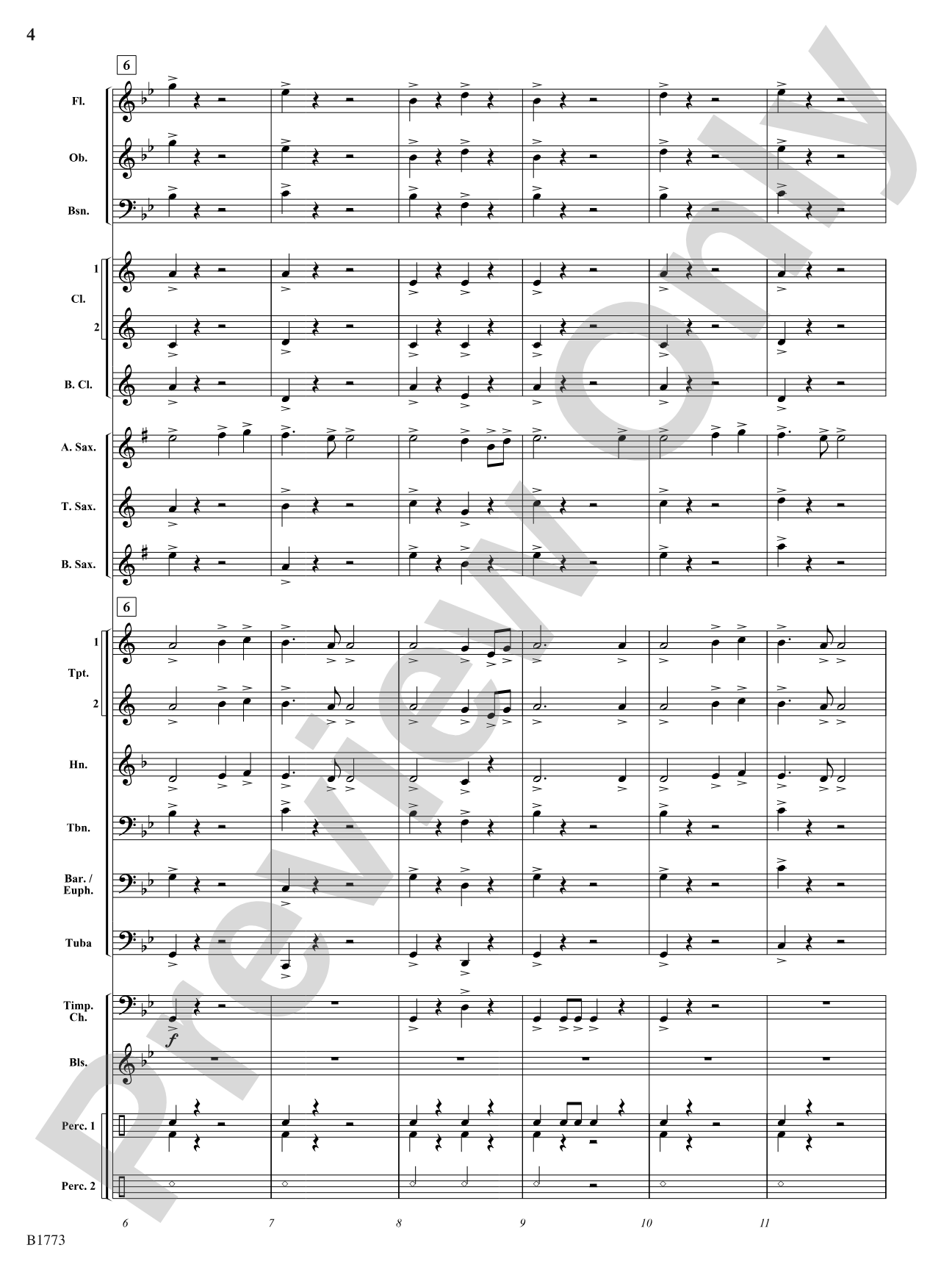 Masters of the Symphony: Concert Band Conductor Score & Parts