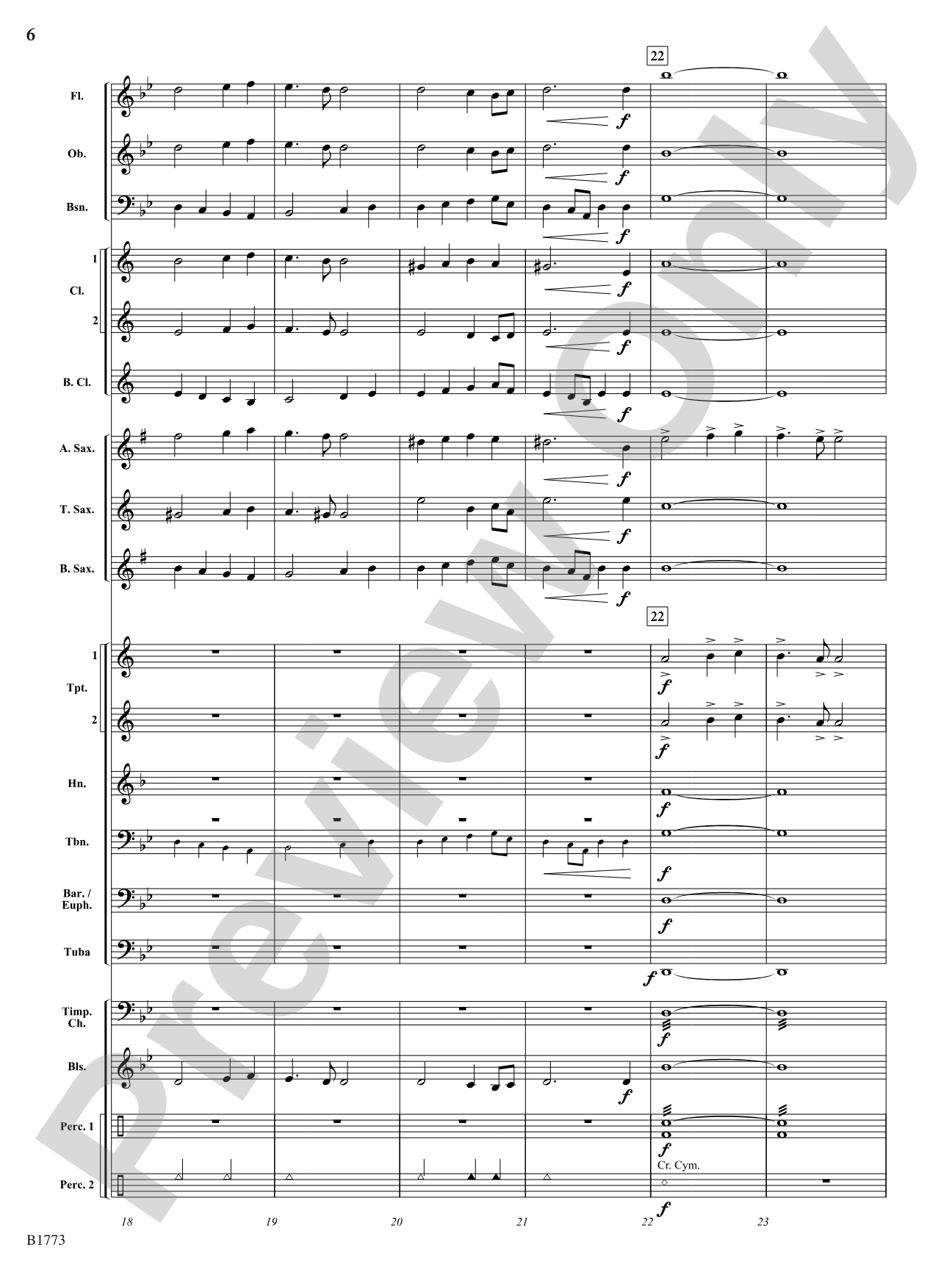 Masters of the Symphony: Concert Band Conductor Score & Parts
