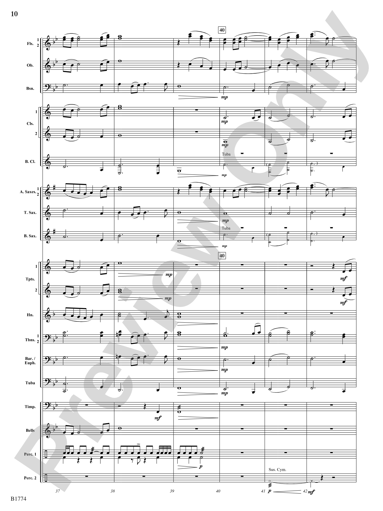 Flourishes!: Concert Band Conductor Score & Parts