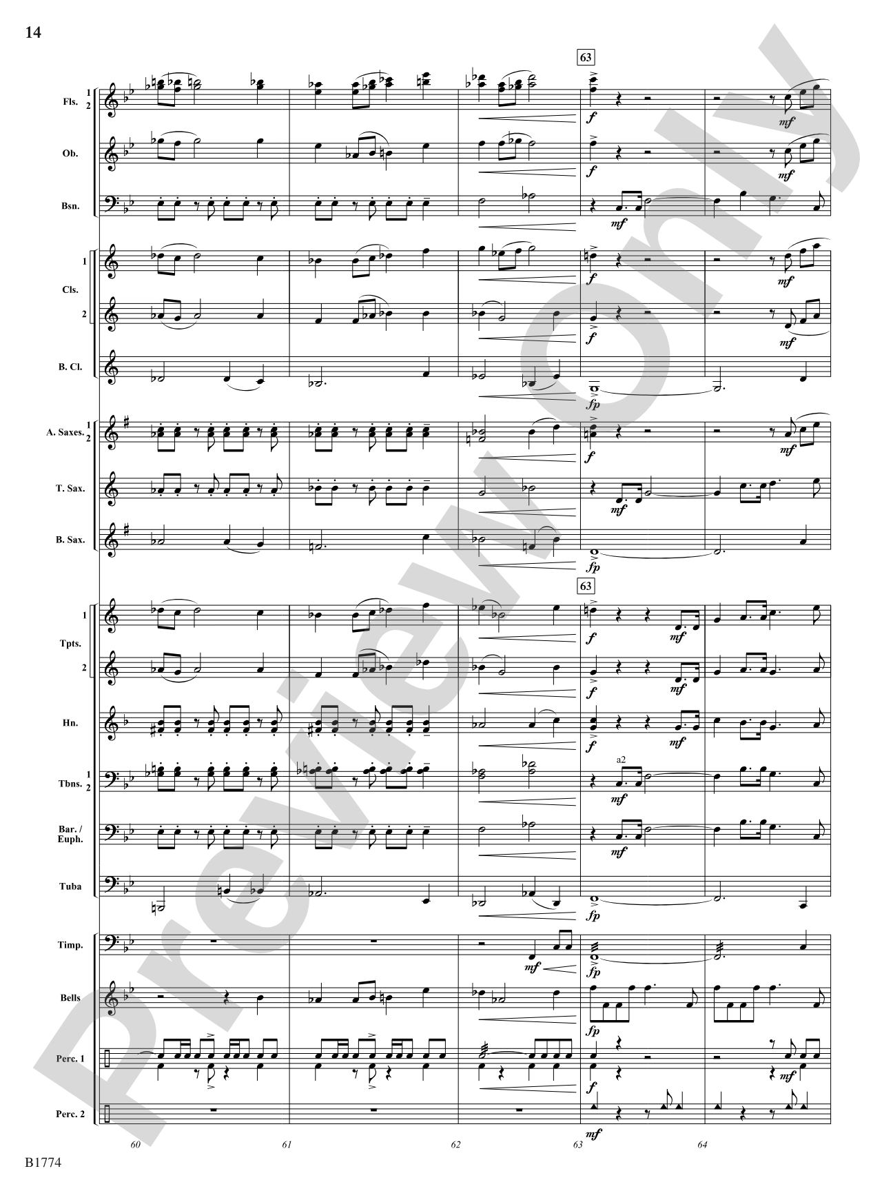 Flourishes!: Concert Band Conductor Score & Parts