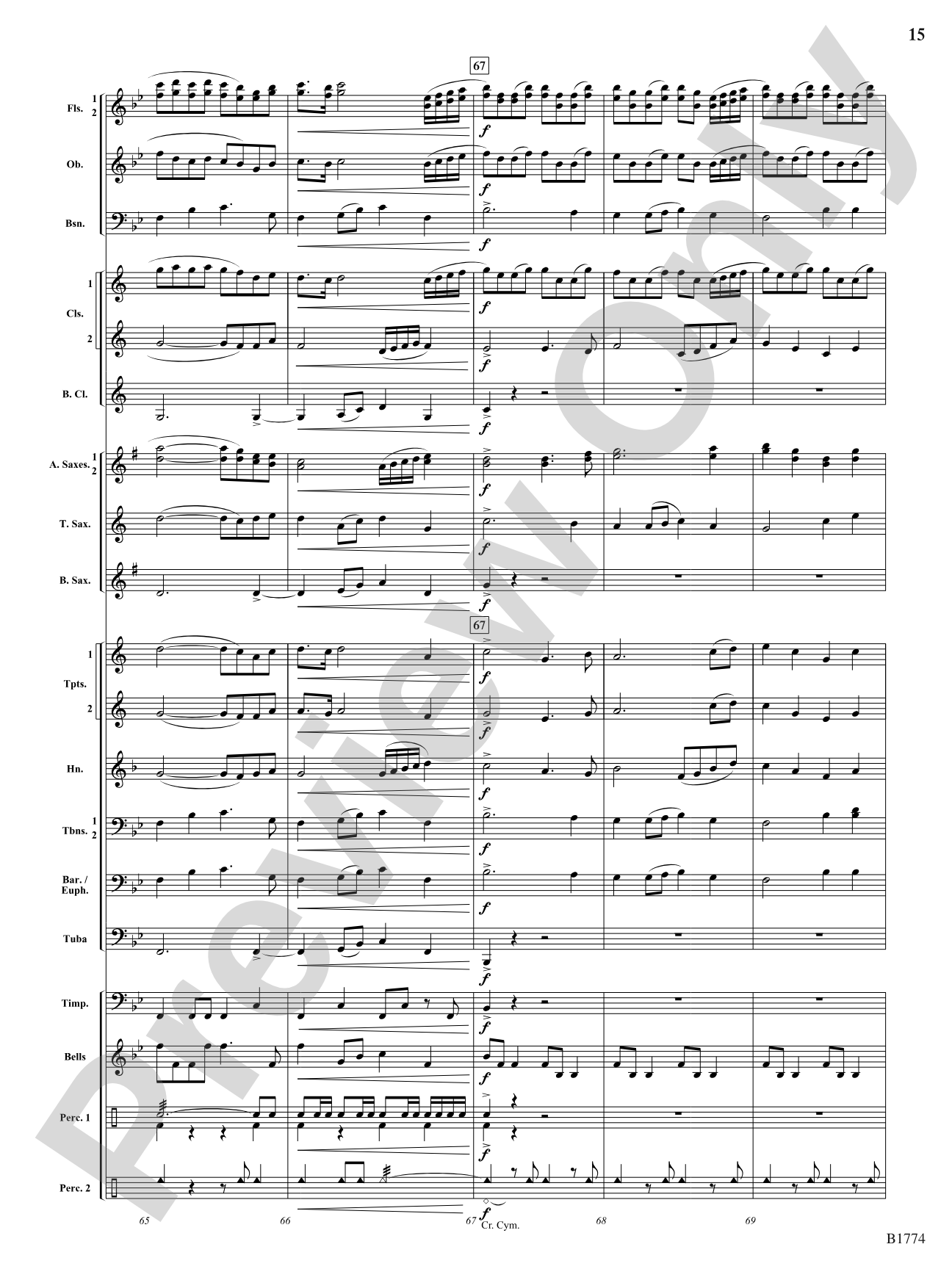 Flourishes!: Concert Band Conductor Score & Parts