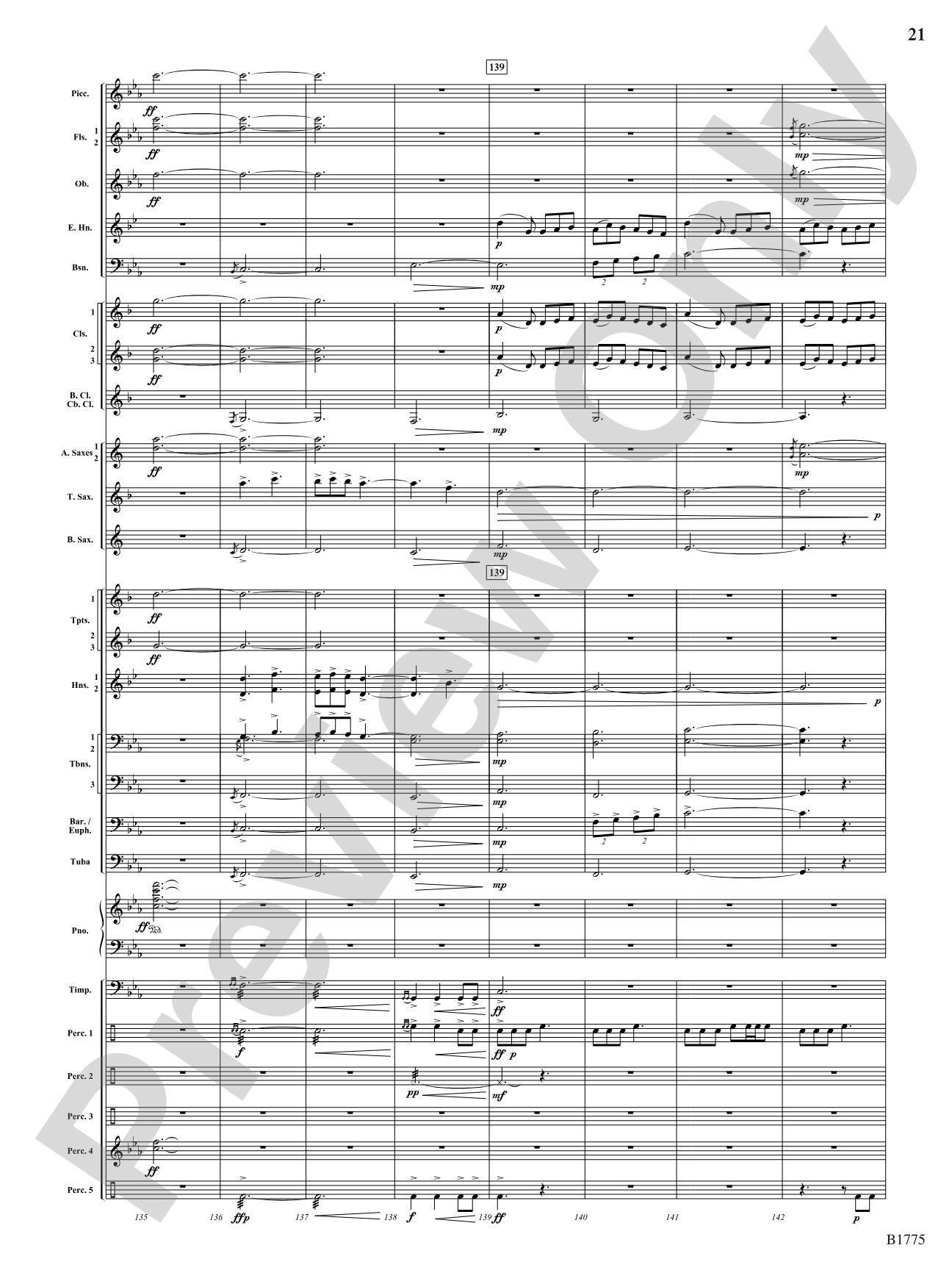 The Spirit of Cashel: Concert Band Conductor Score & Parts