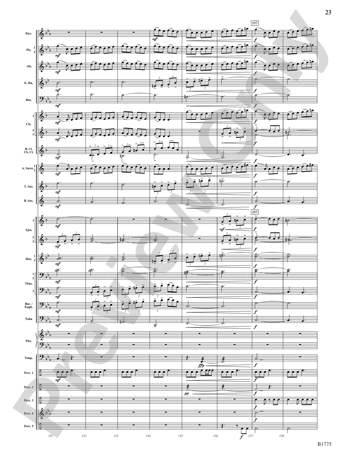 The Spirit of Cashel: Concert Band Conductor Score & Parts