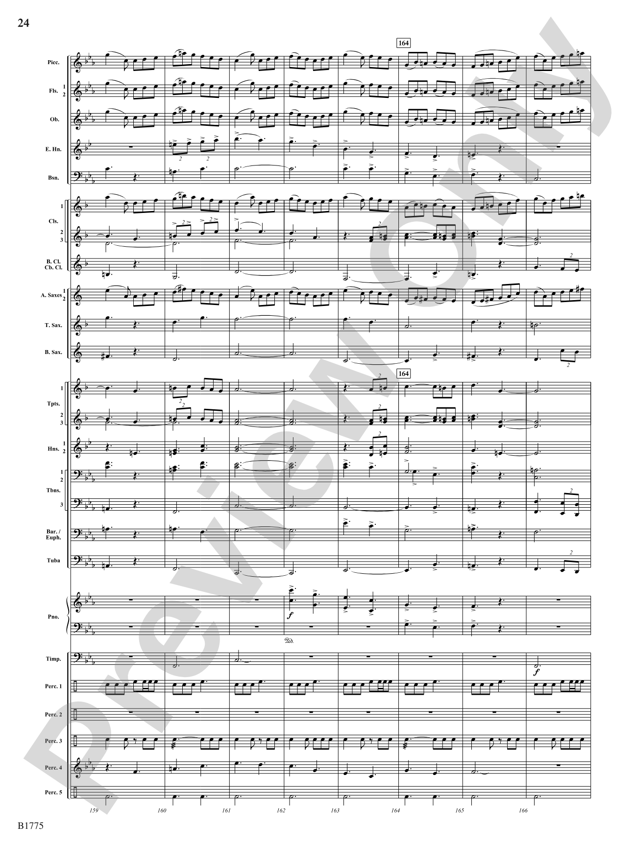 The Spirit of Cashel: Concert Band Conductor Score & Parts