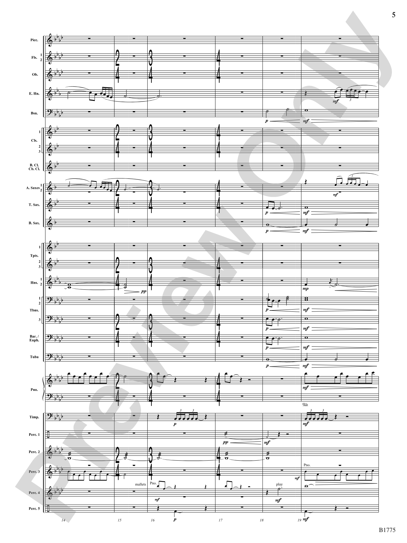 The Spirit of Cashel: Concert Band Conductor Score & Parts