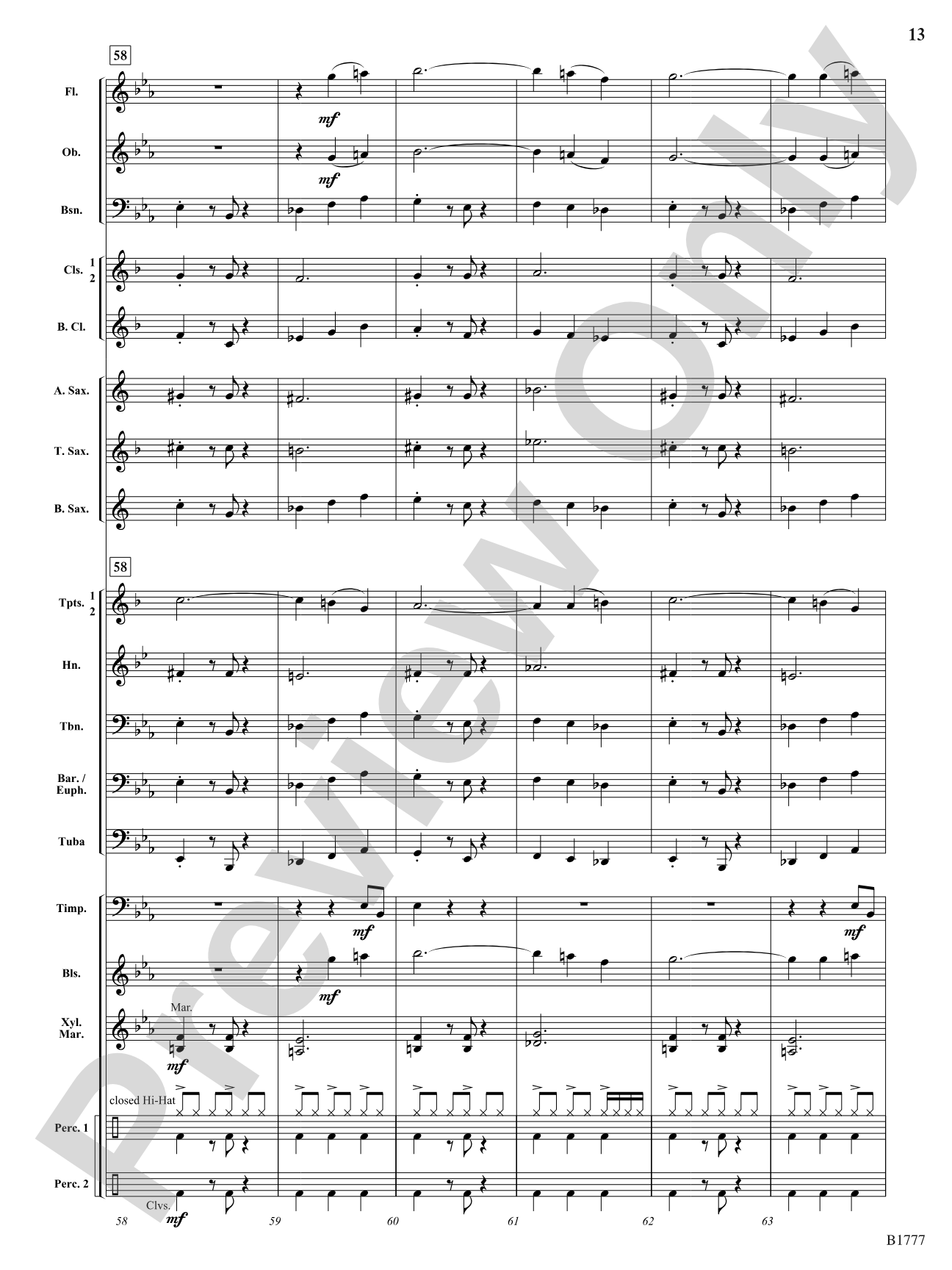 Off-Kilter: Concert Band Conductor Score & Parts