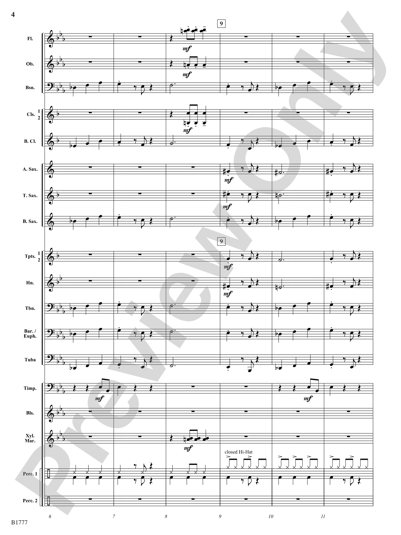 Off-Kilter: Concert Band Conductor Score & Parts