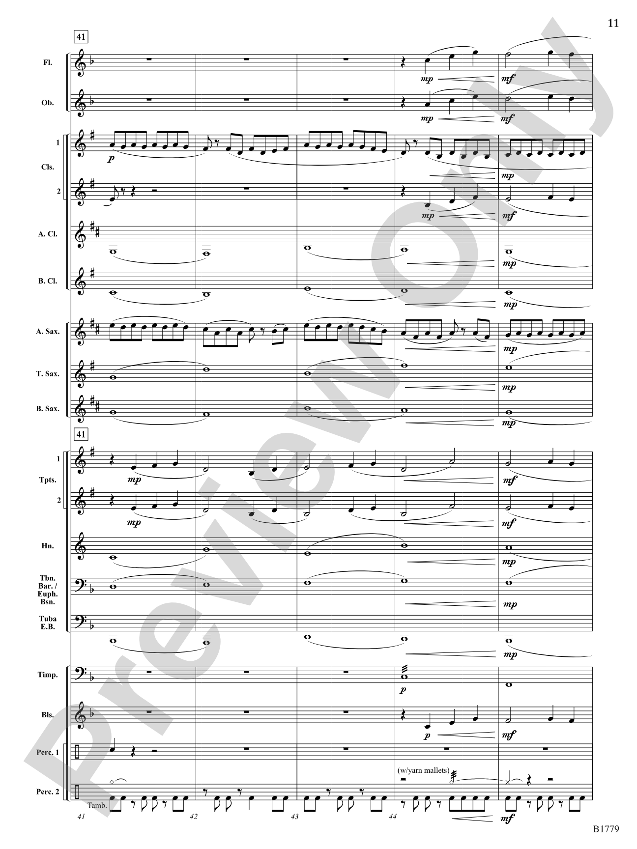 Lion's Gate: Concert Band Conductor Score & Parts