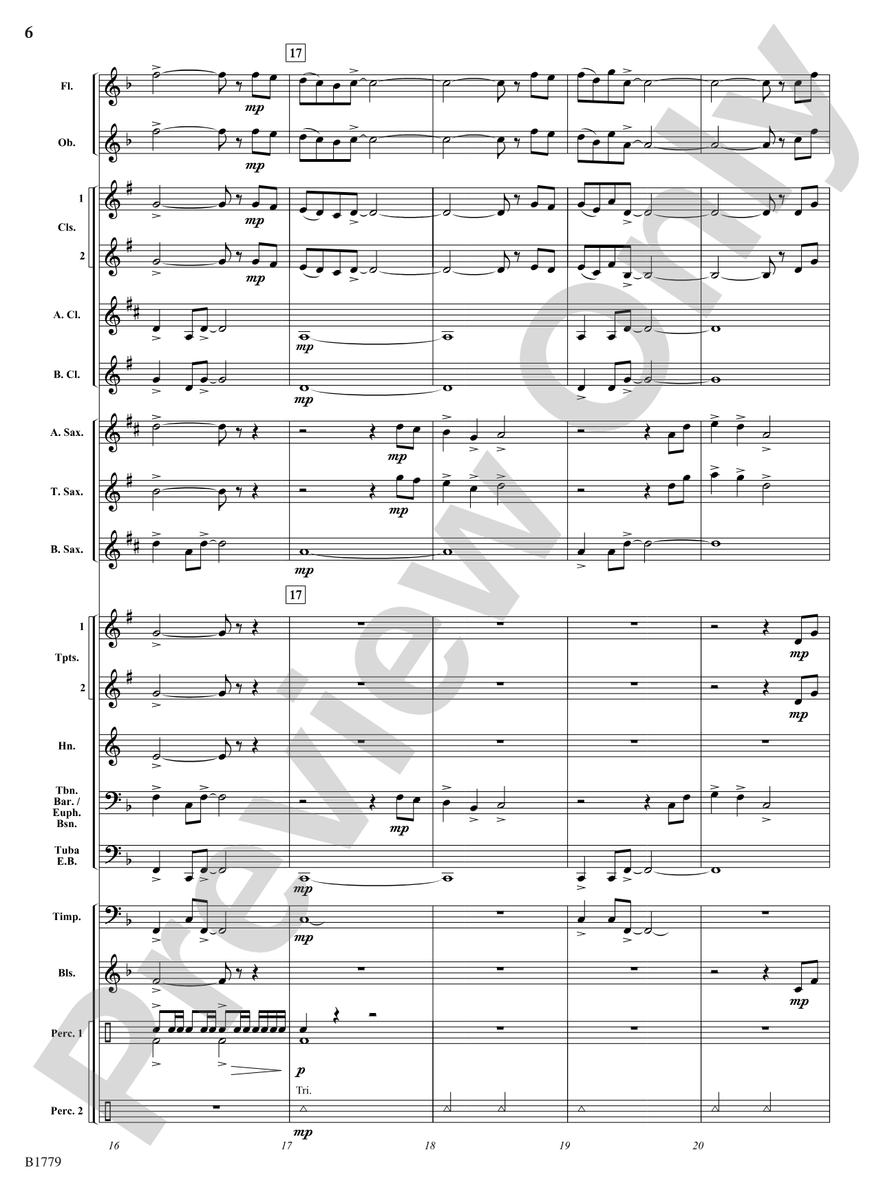 Lion's Gate: Concert Band Conductor Score & Parts