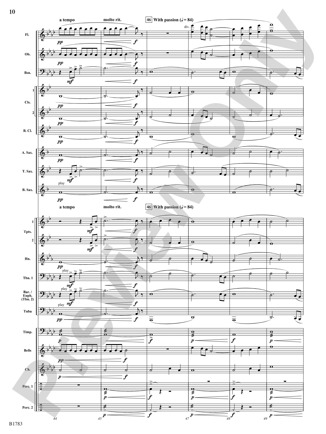 Where Words End...: Concert Band Conductor Score & Parts