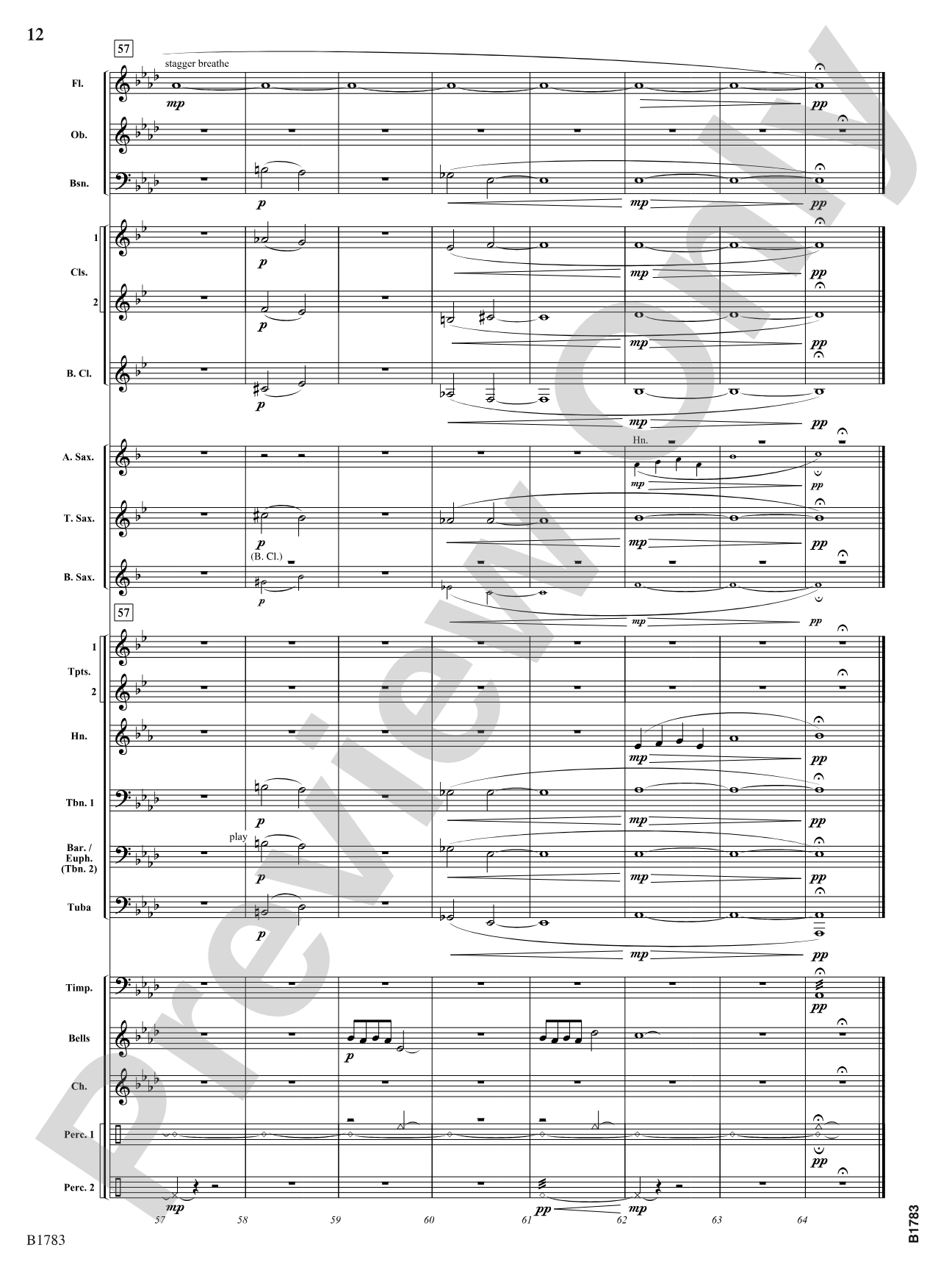 Where Words End...: Concert Band Conductor Score & Parts